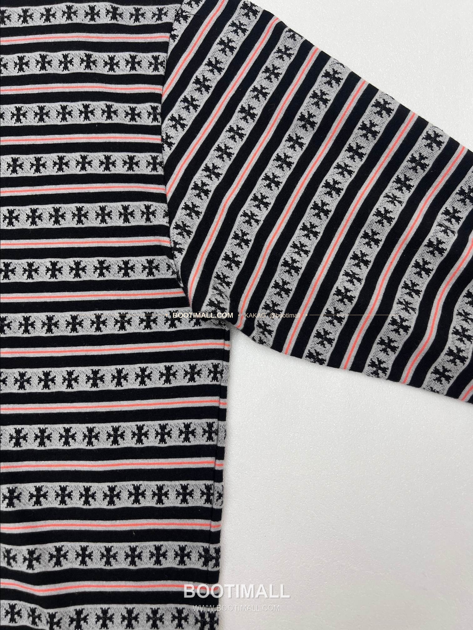 크롬하츠 코튼 립 자수 로고 레귤러핏 롱슬리브 폴로 셔츠 Chrome Hearts Cotton Lip Embroidery Logo Regular Fit Long Sleeve Polo Shirt 18