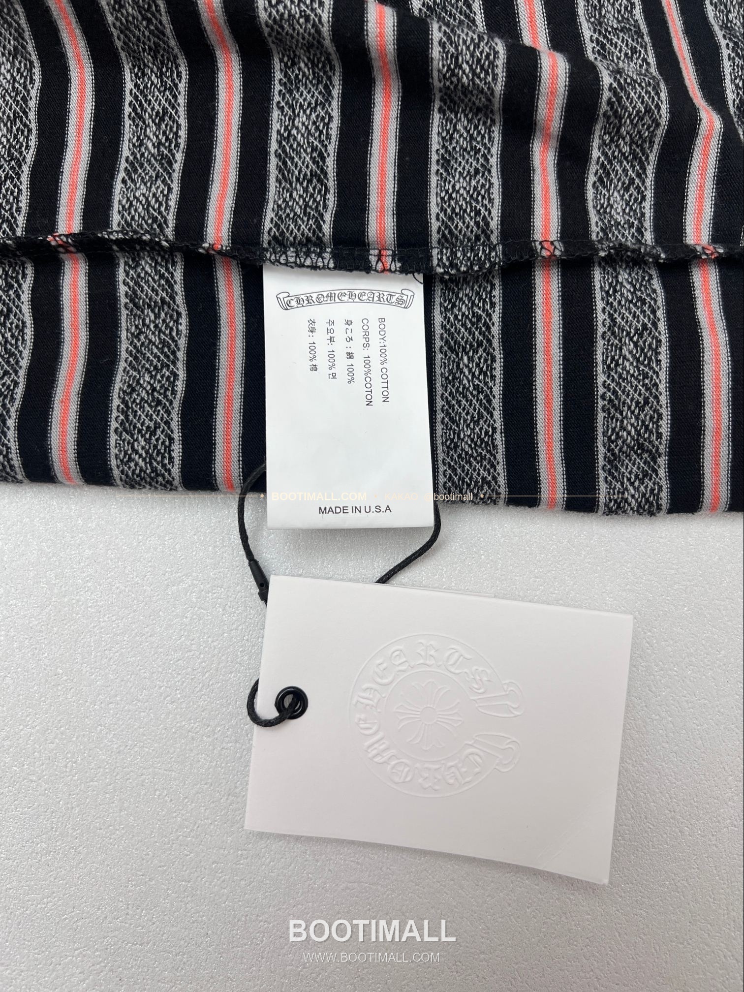 크롬하츠 코튼 립 자수 로고 레귤러핏 롱슬리브 폴로 셔츠 Chrome Hearts Cotton Lip Embroidery Logo Regular Fit Long Sleeve Polo Shirt 20