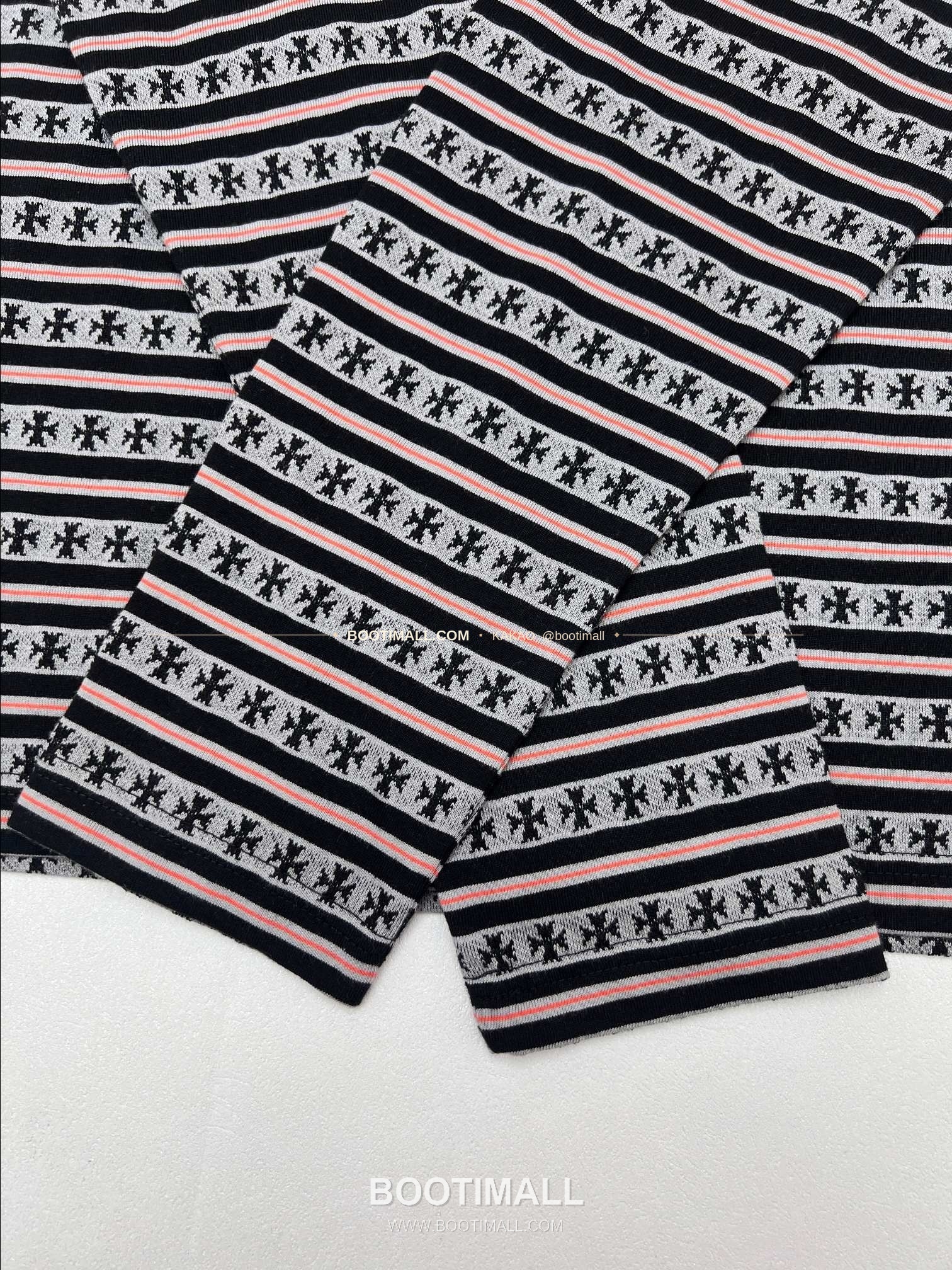 크롬하츠 코튼 립 자수 로고 레귤러핏 롱슬리브 폴로 셔츠 Chrome Hearts Cotton Lip Embroidery Logo Regular Fit Long Sleeve Polo Shirt 22