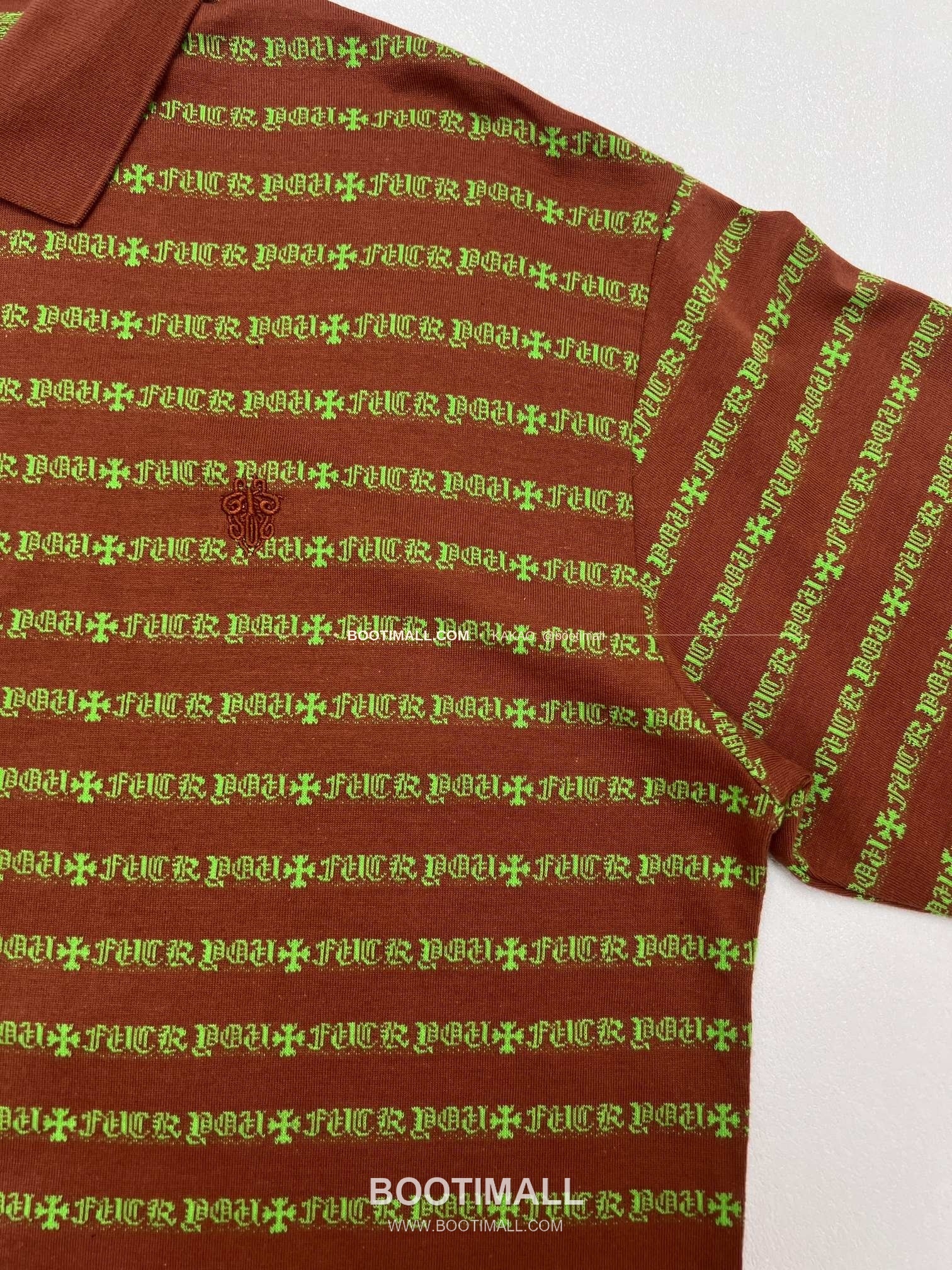 크롬하츠 코튼 립 자수 로고 레귤러핏 롱슬리브 폴로 셔츠 Chrome Hearts Cotton Lip Embroidery Logo Regular Fit Long Sleeve Polo Shirt 12