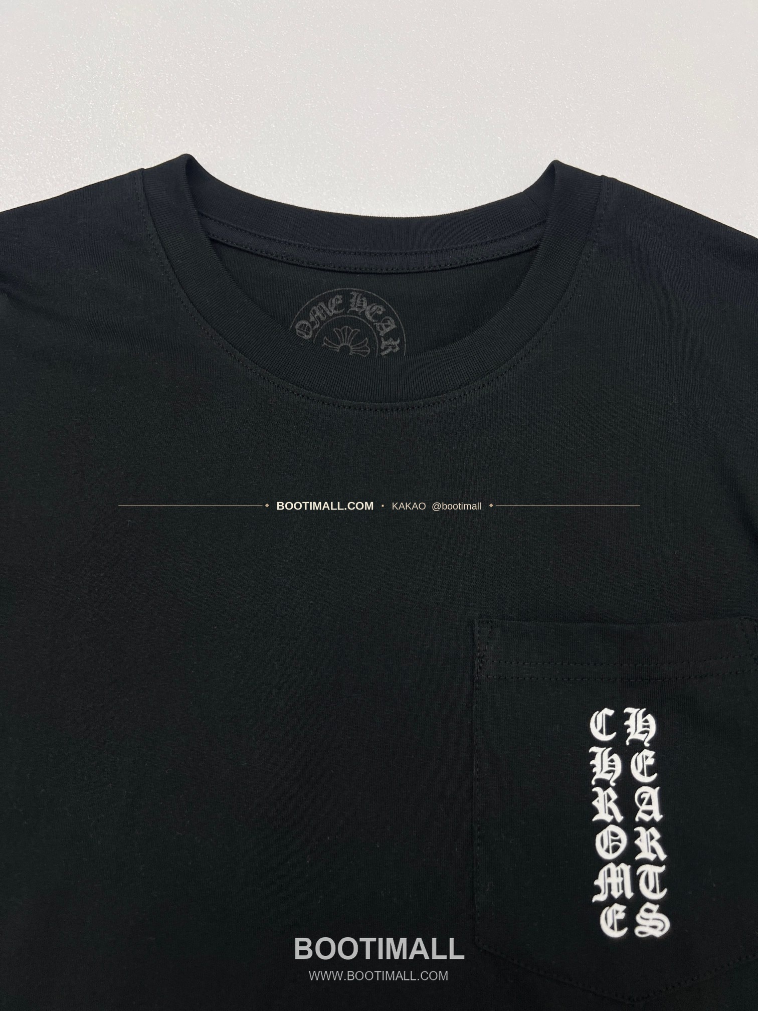 크롬하츠 코튼 스크립트 로고 프린트 루즈핏 반팔 티셔츠 Chrome Hearts Cotton Script Logo Print Loose Fit T-Shirt 3