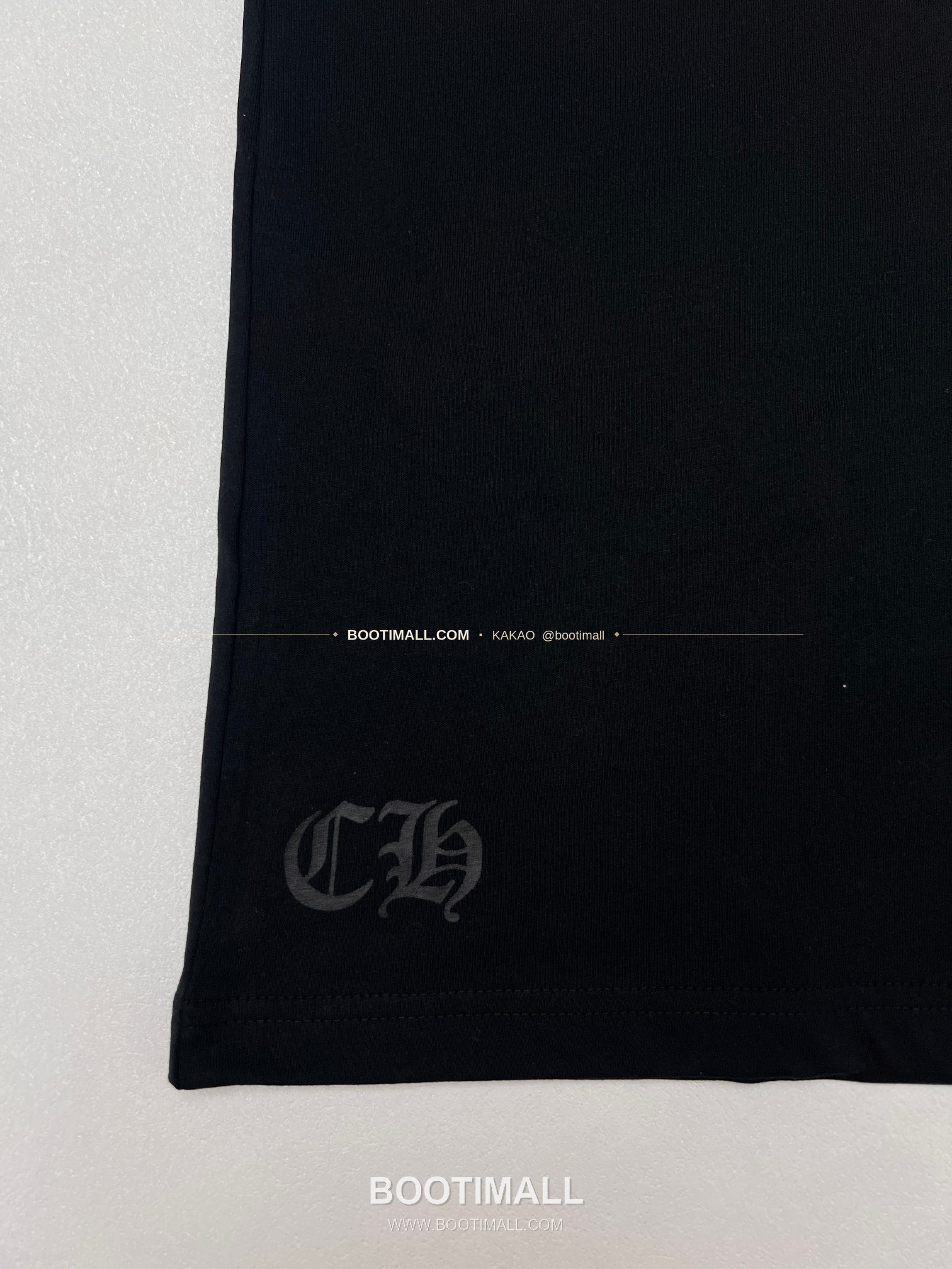 크롬하츠 코튼 스크립트 로고 프린트 루즈핏 반팔 티셔츠 Chrome Hearts Cotton Script Logo Print Loose Fit T-Shirt 4