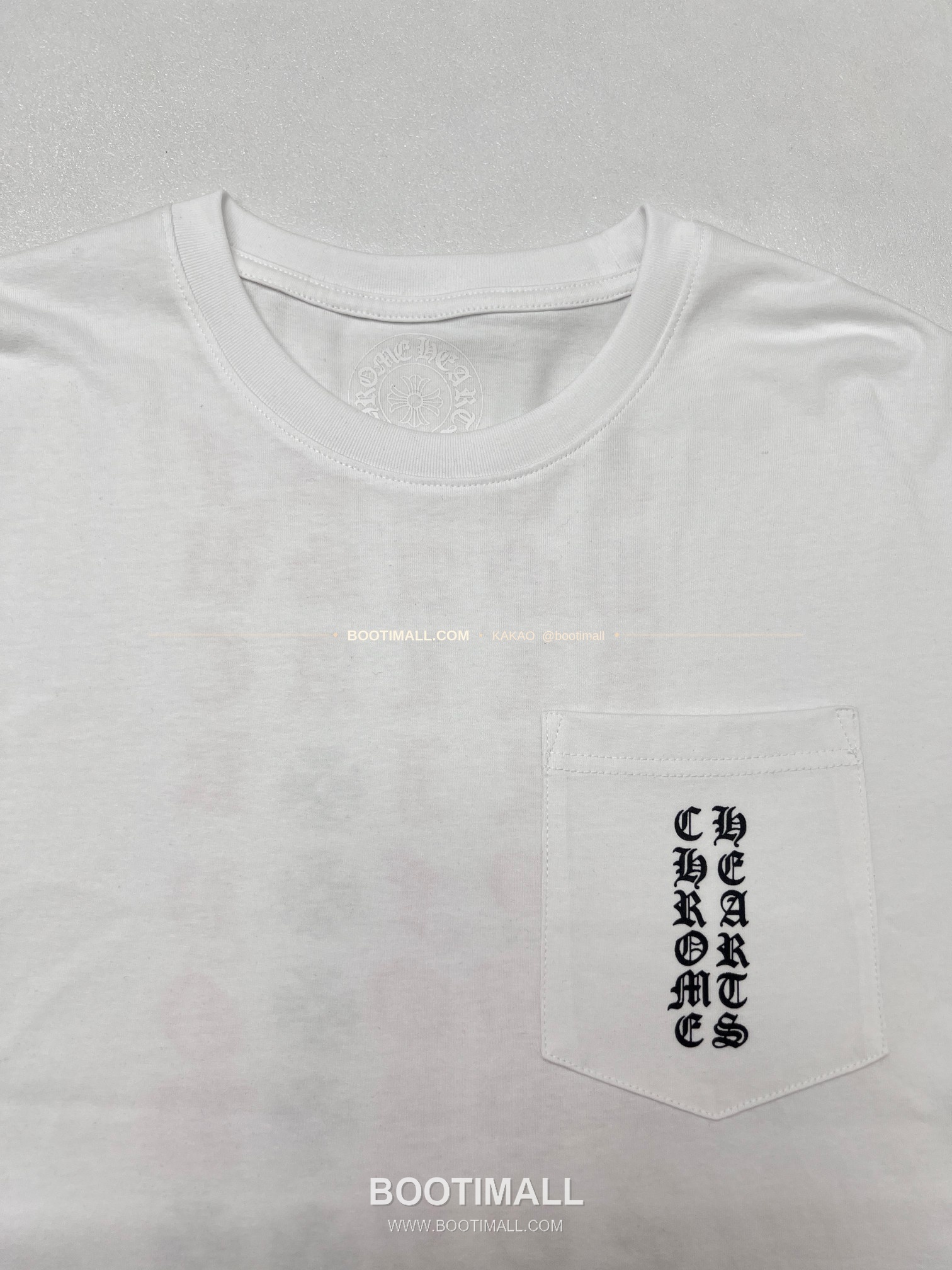 크롬하츠 코튼 스크립트 로고 프린트 루즈핏 반팔 티셔츠 Chrome Hearts Cotton Script Logo Print Loose Fit T-Shirt 7