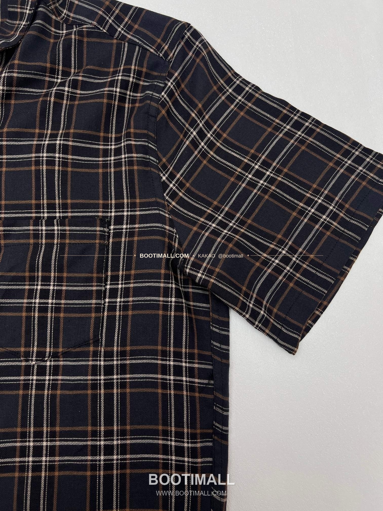 크롬하츠 코튼 격자패턴 검자수 레귤러핏 반팔 셔츠 Chrome Hearts Cotton Check Pattern Sword Embroidery Regular Fit Short Sleeve Shirt 14