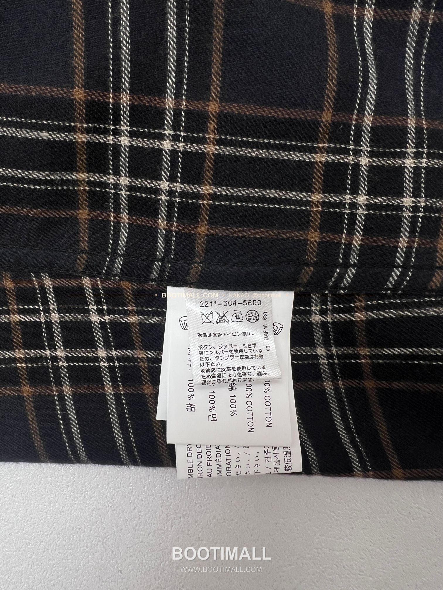 크롬하츠 코튼 격자패턴 검자수 레귤러핏 반팔 셔츠 Chrome Hearts Cotton Check Pattern Sword Embroidery Regular Fit Short Sleeve Shirt 17