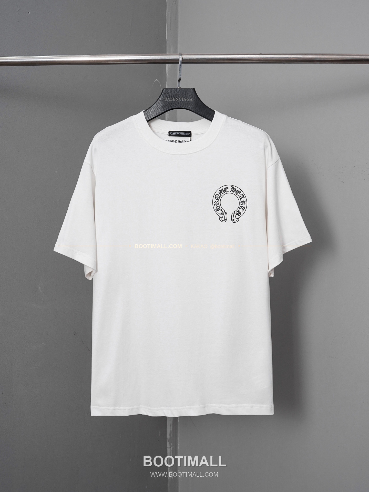 발렌시아가 NBA 발렌타인 로고 루즈핏 코튼 드로스트링 팬츠 Balenciaga NBA Valentine Logo Loose Fit Cotton Drawstring Pants 1