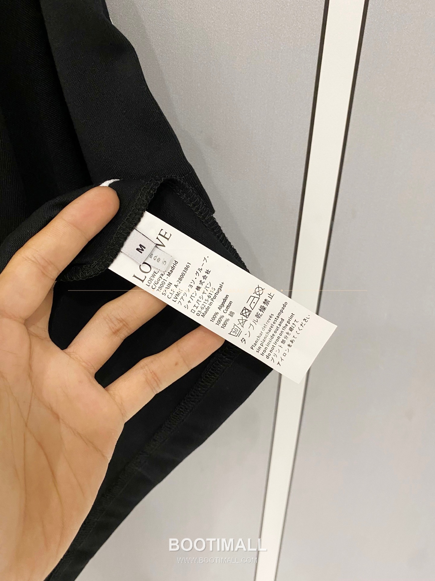 로에베 2025SS 헤비코튼 베어포켓자수 루즈핏 반팔 티셔츠 Loewe 2025 SS Heavy Cotton Bear Pocket Embroidery Loose Fit Short Sleeve T-Shirt 7