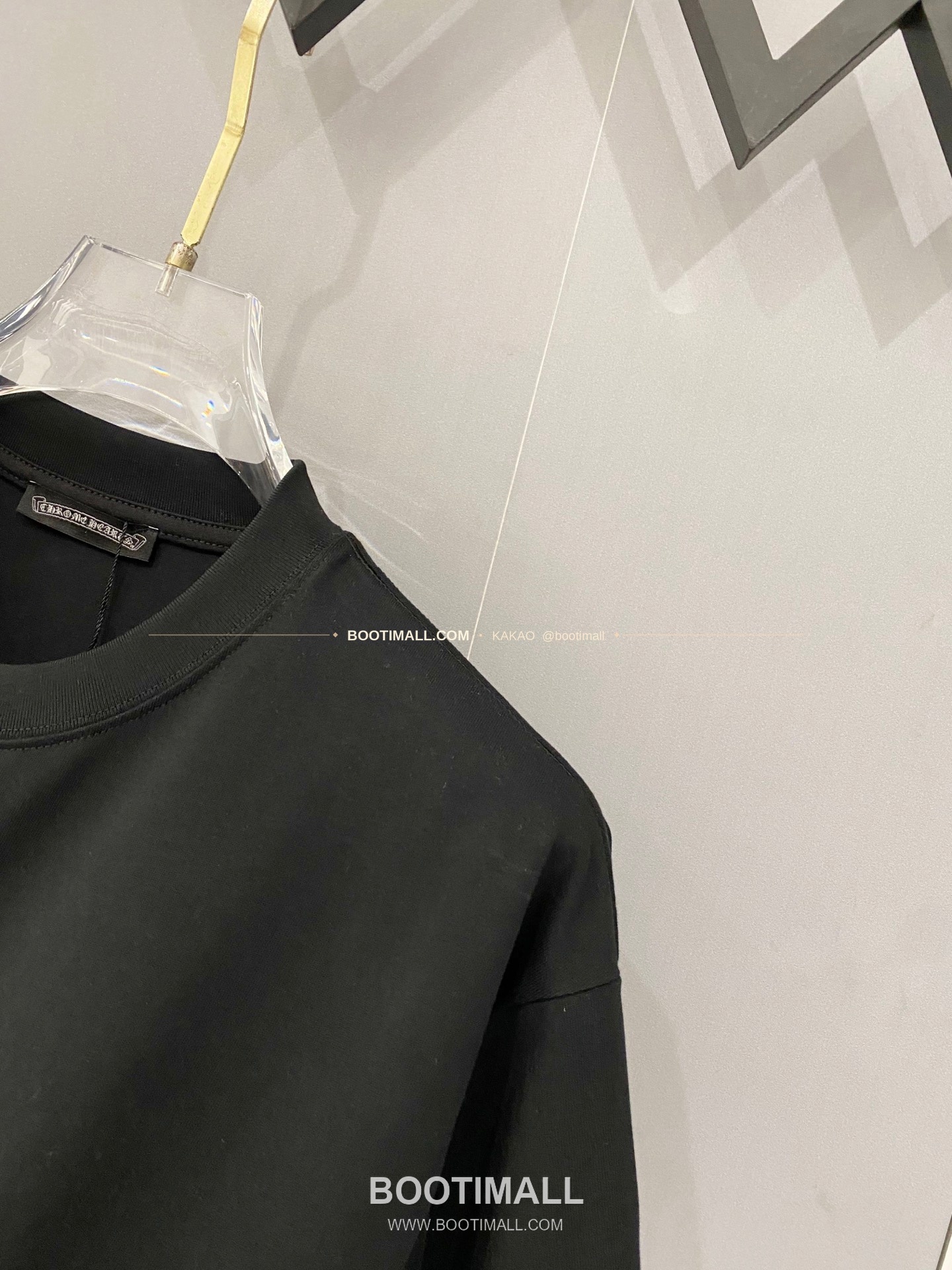 크롬하츠 2026SS 헤비코튼 크로스패치자수 루즈핏 반팔 티셔츠 Chrome Hearts 2026 SS Heavy Cotton Cross Patch Embroidery Loose Fit Short Sleeve T-Shirt 6