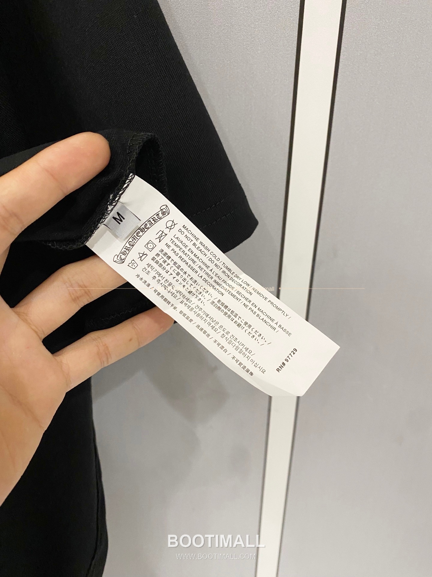 크롬하츠 2026SS 헤비코튼 크로스패치자수 루즈핏 반팔 티셔츠 Chrome Hearts 2026 SS Heavy Cotton Cross Patch Embroidery Loose Fit Short Sleeve T-Shirt 7