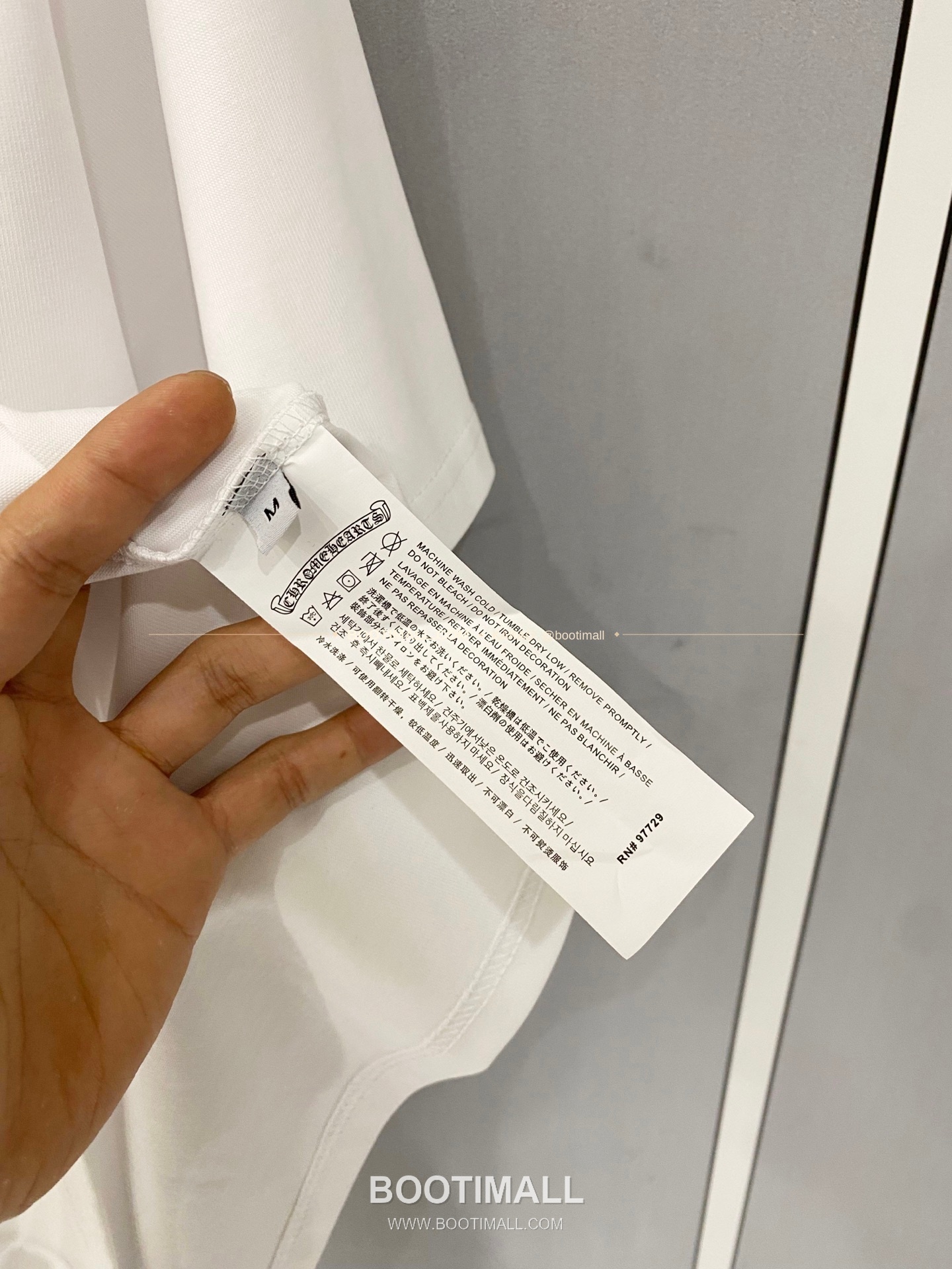 크롬하츠 2026SS 헤비코튼 크로스패치자수 루즈핏 반팔 티셔츠 Chrome Hearts 2026 SS Heavy Cotton Cross Patch Embroidery Loose Fit Short Sleeve T-Shirt 9