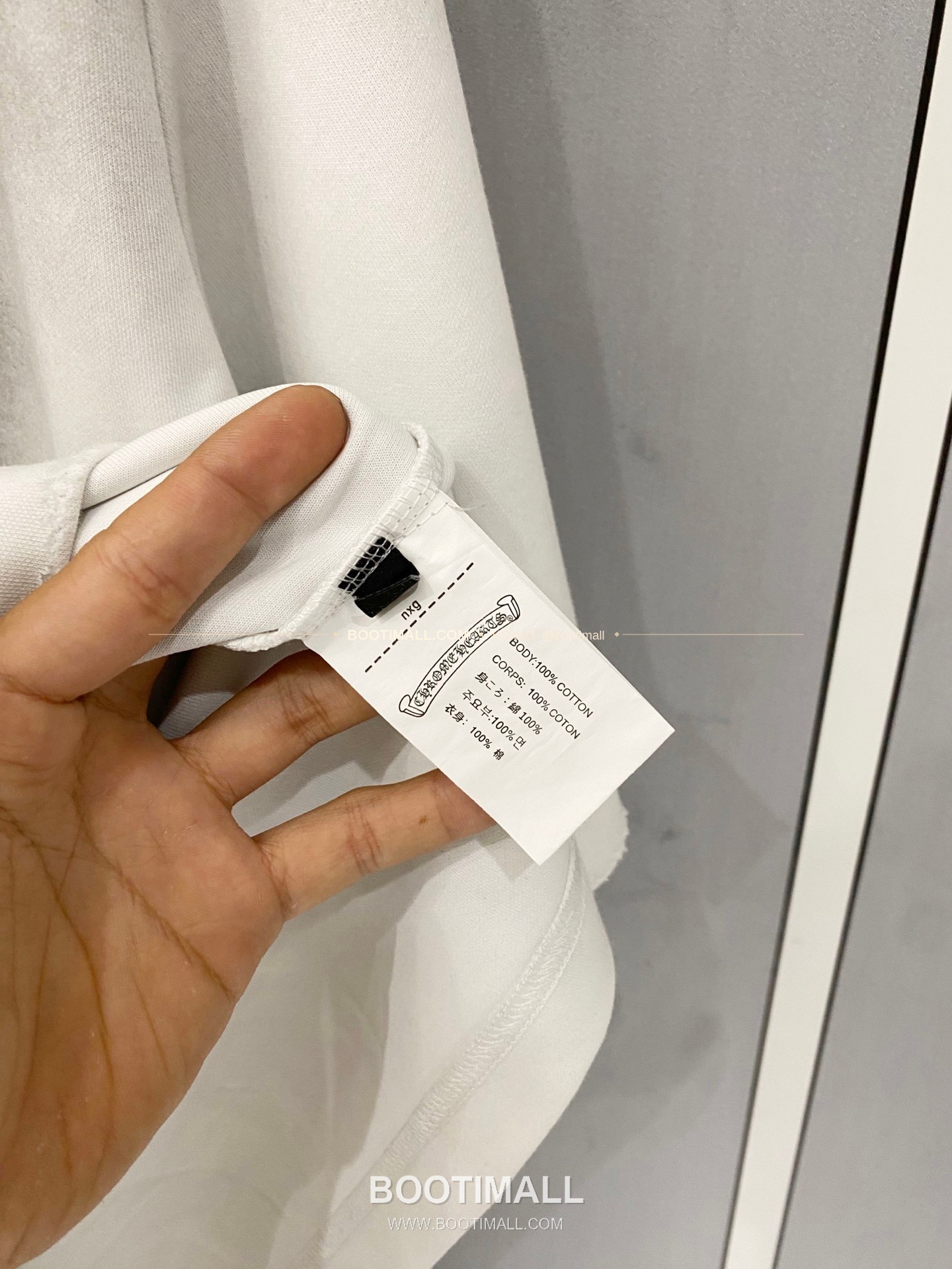 크롬하츠 2026SS 헤비코튼 크로스패치자수 루즈핏 반팔 티셔츠 Chrome Hearts 2026 SS Heavy Cotton Cross Patch Embroidery Loose Fit Short Sleeve T-Shirt 8