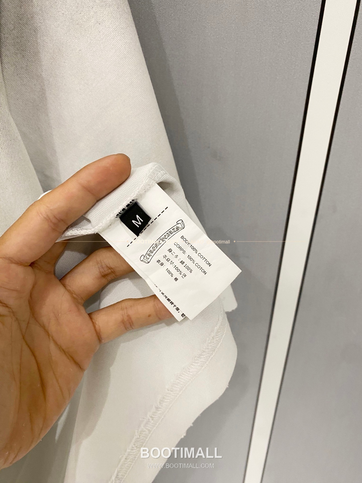 크롬하츠 2026SS 헤비코튼 크로스패치자수 디스트레스 루즈핏 반팔 티셔츠 Chrome Hearts 2026 SS Heavy Cotton Cross Patch Embroidery Distressed Loose Fit Short Sleeve T-Shirt 8