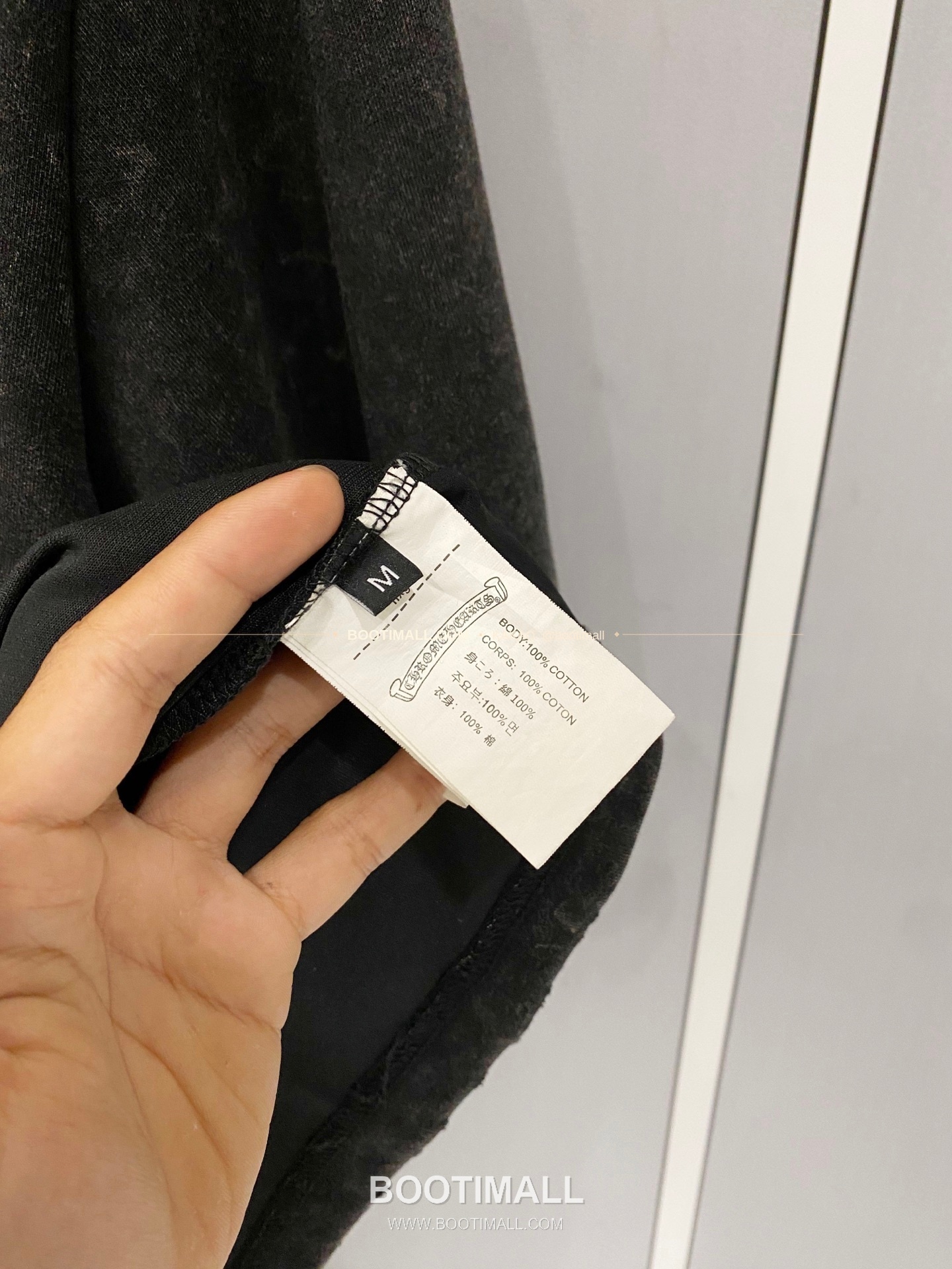 크롬하츠 2026SS 헤비코튼 크로스패치자수 워시드 루즈핏 반팔 티셔츠 Chrome Hearts 2026 SS Heavy Cotton Cross Patch Embroidery Washed Loose Fit Short Sleeve T-Shirt 9