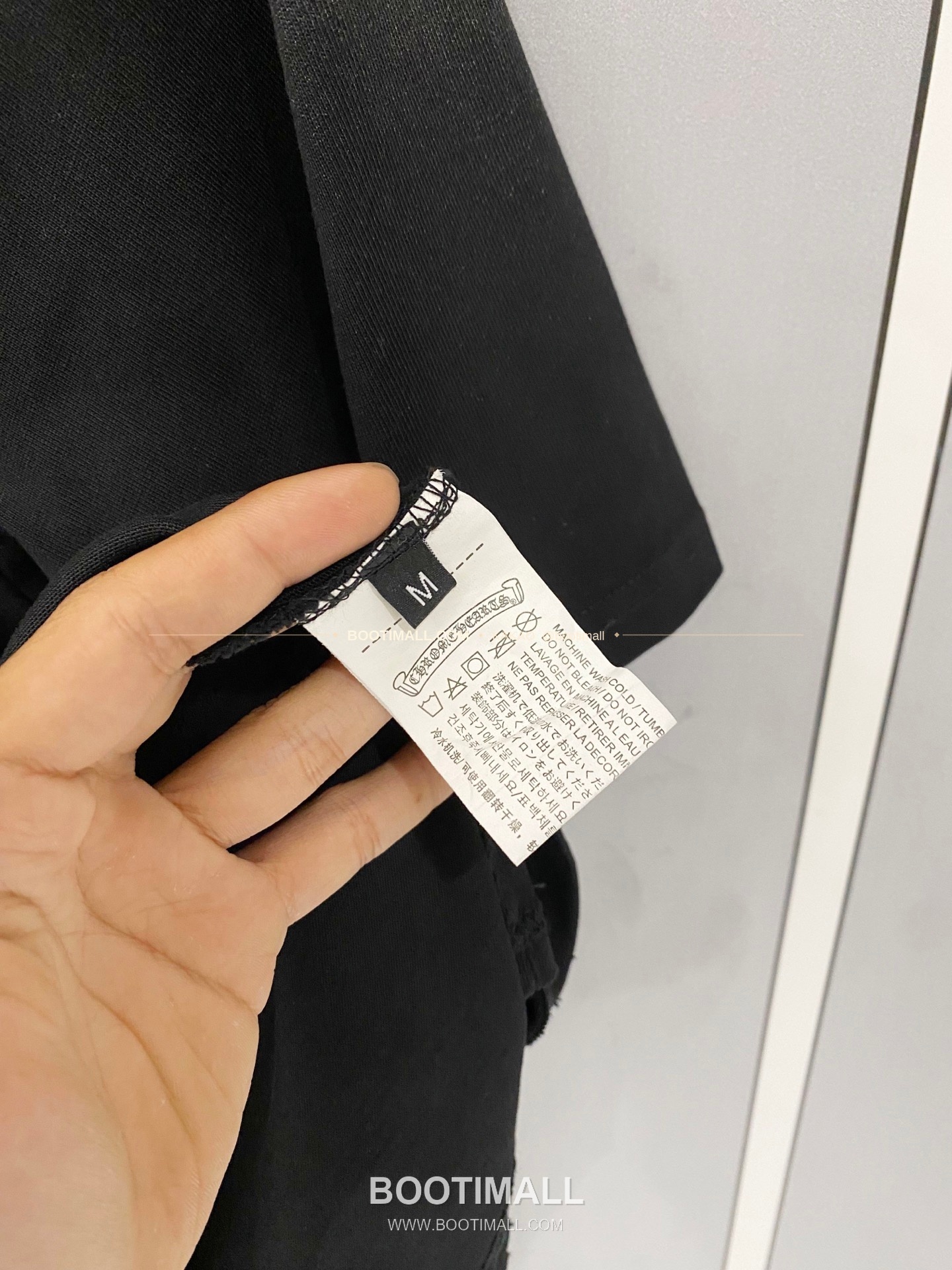 크롬하츠 2026SS 헤비코튼 크로스패치자수 디스트레스 루즈핏 반팔 티셔츠 Chrome Hearts 2026 SS Heavy Cotton Cross Patch Embroidery Distressed Loose Fit Short Sleeve T-Shirt 7