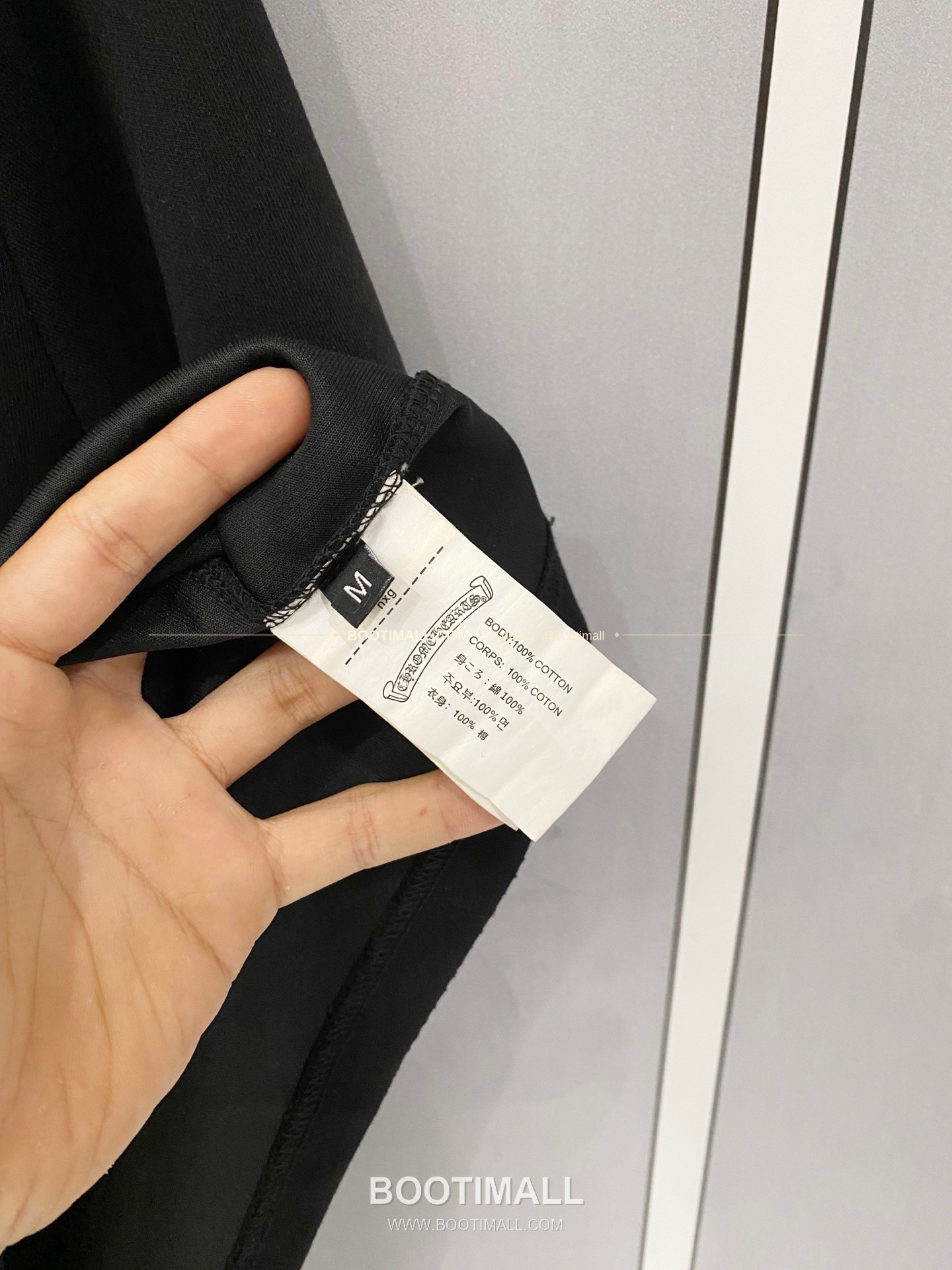 크롬하츠 2026SS 헤비코튼 크로스패치자수 디스트레스 루즈핏 반팔 티셔츠 Chrome Hearts 2026 SS Heavy Cotton Cross Patch Embroidery Distressed Loose Fit Short Sleeve T-Shirt 11