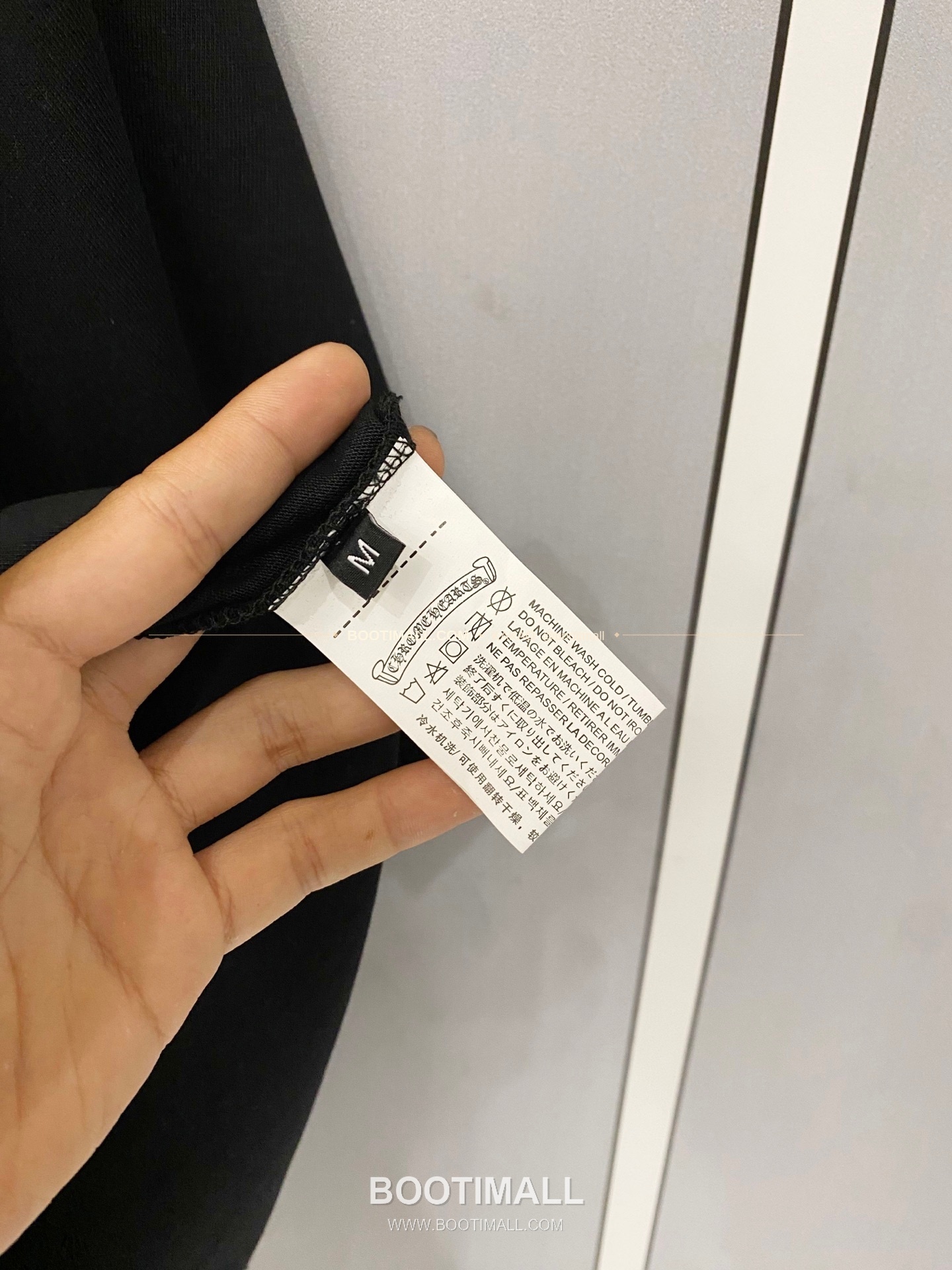 크롬하츠 2026SS 헤비코튼 크로스패치자수 워시드 루즈핏 반팔 티셔츠 Chrome Hearts 2026 SS Heavy Cotton Cross Patch Embroidery Washed Loose Fit Short Sleeve T-Shirt 9