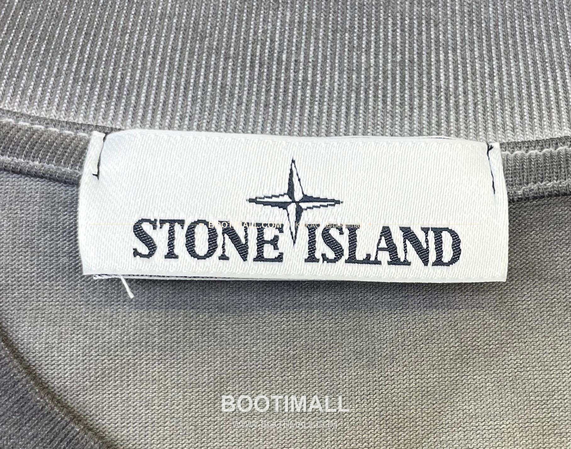스톤아일랜드 2026SS 헤비코튼 와펜로고 워시드 루즈핏 반팔 티셔츠 Stone Island 2026 SS Heavy Cotton Patch Logo Washed Loose Fit Short Sleeve T-Shirt 7