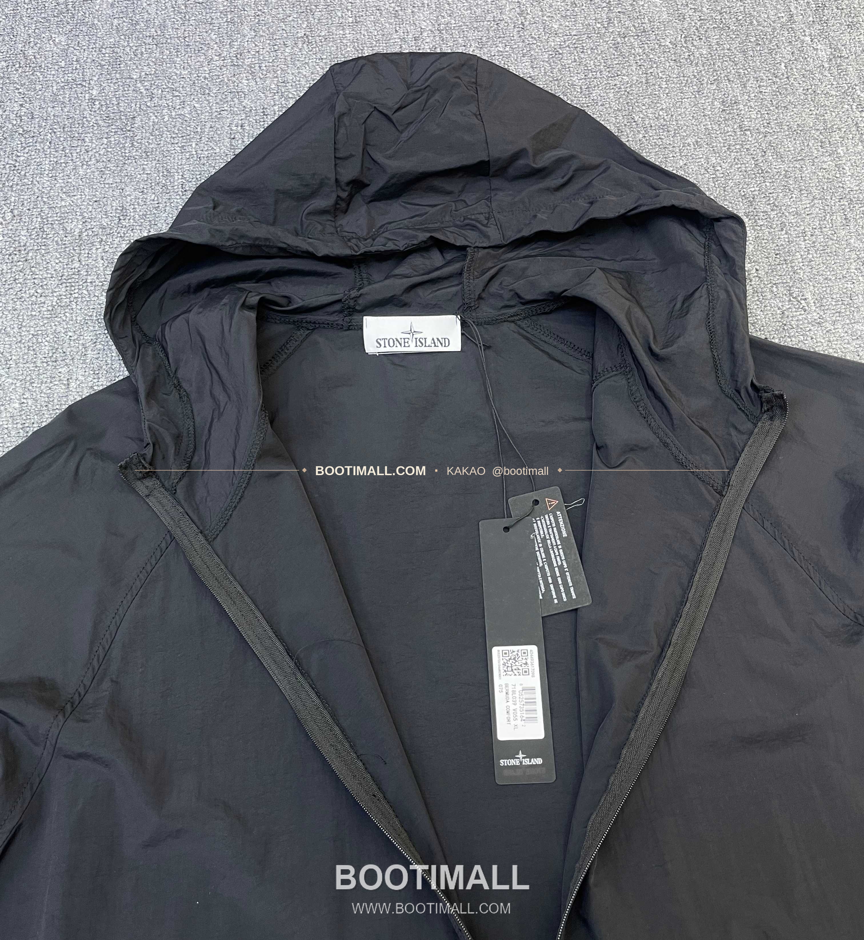 스톤아일랜드 2026SS 나일론 기능성 후드집업 트랙수트 세트 Stone Island 2026 SS Nylon Functional Hooded Zip-Up Tracksuit Set 2