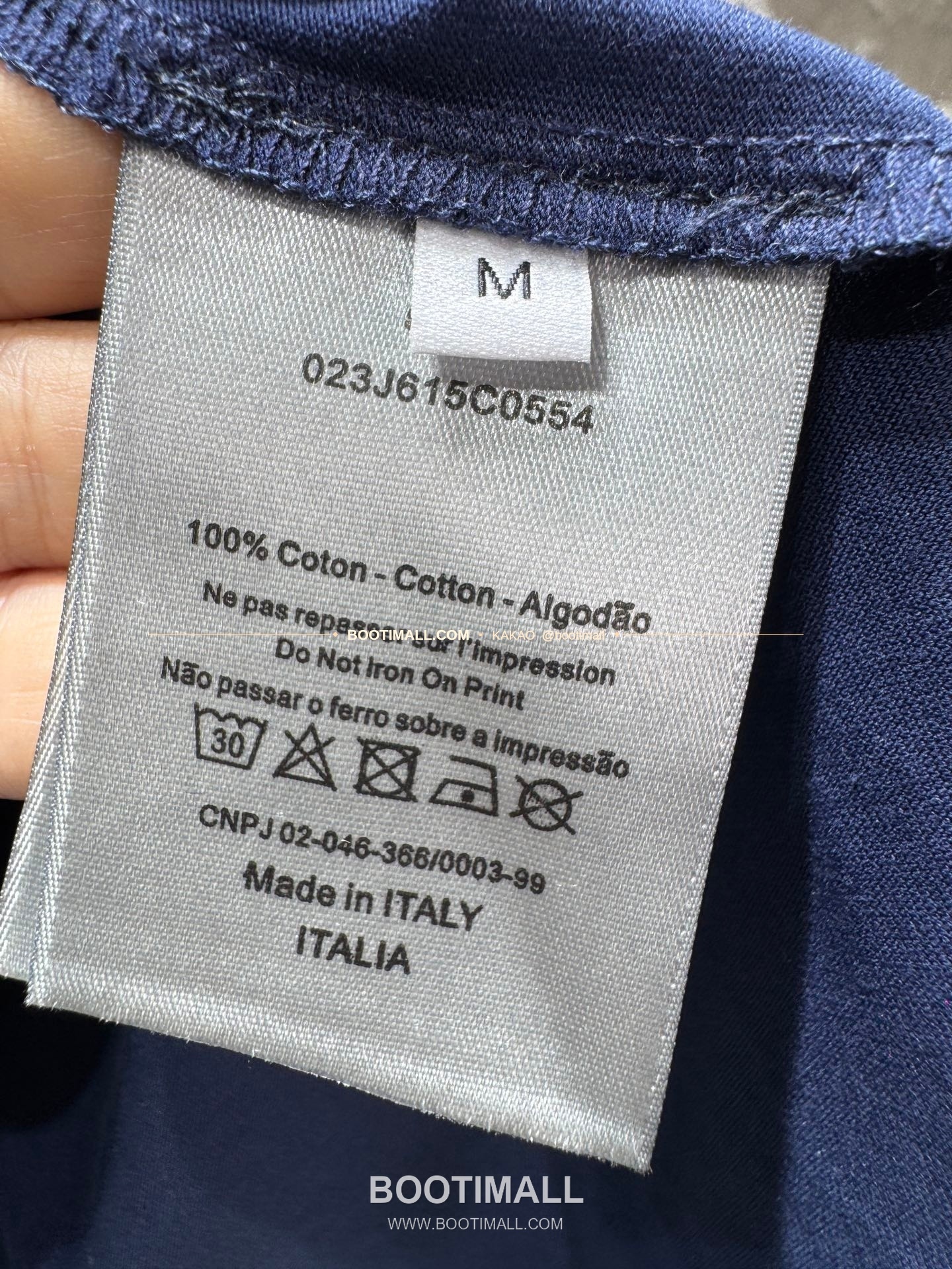 디올 2026SS 코튼 Hello Sorrow 프린트 레귤러핏 반팔 티셔츠 Dior 2026 SS Cotton Hello Sorrow Print Regular Fit Short Sleeve T-Shirt XL26020 8