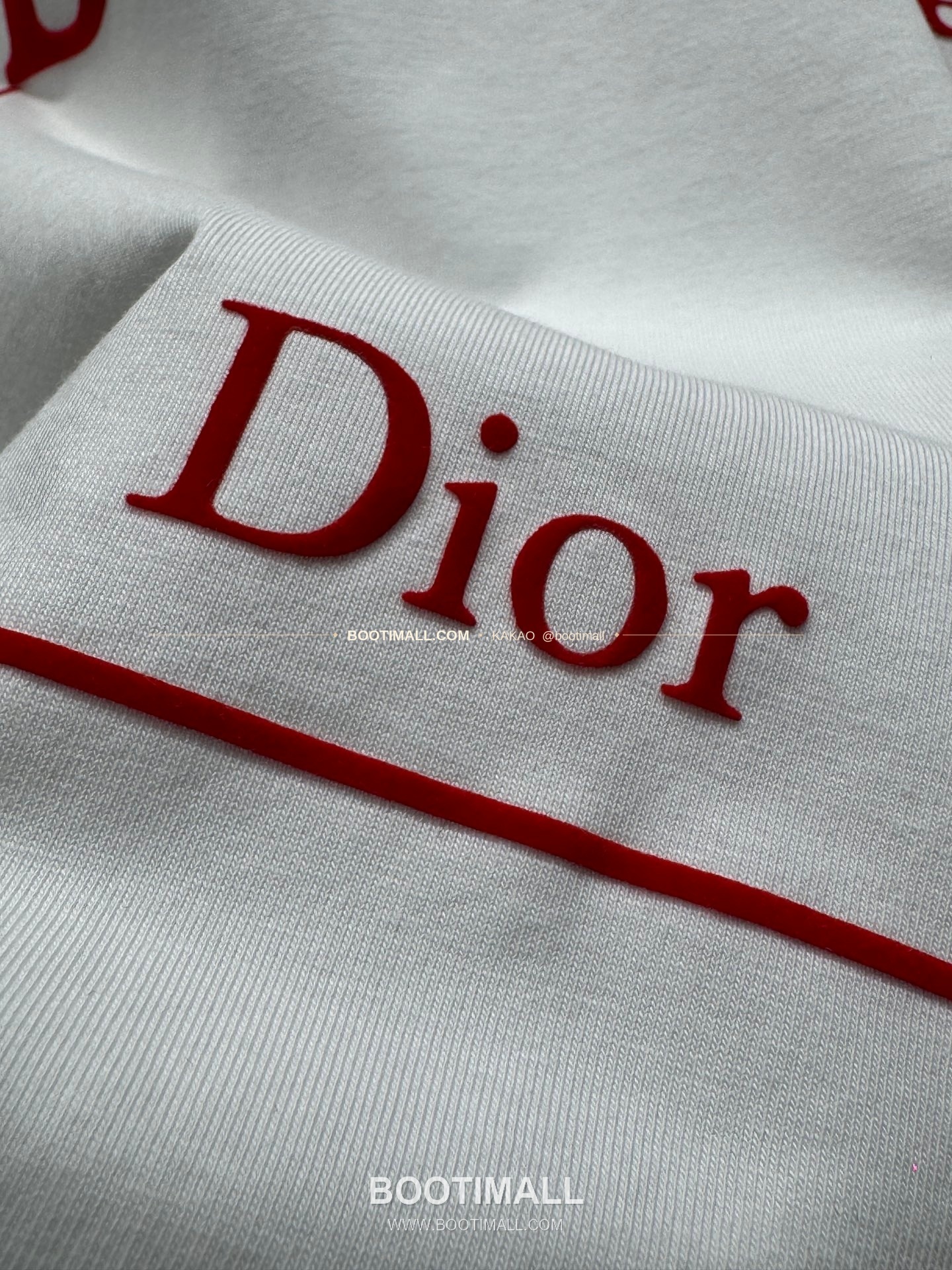 디올 2026SS 코튼 Hello Sorrow 프린트 레귤러핏 반팔 티셔츠 Dior 2026 SS Cotton Hello Sorrow Print Regular Fit Short Sleeve T-Shirt XL26020 6