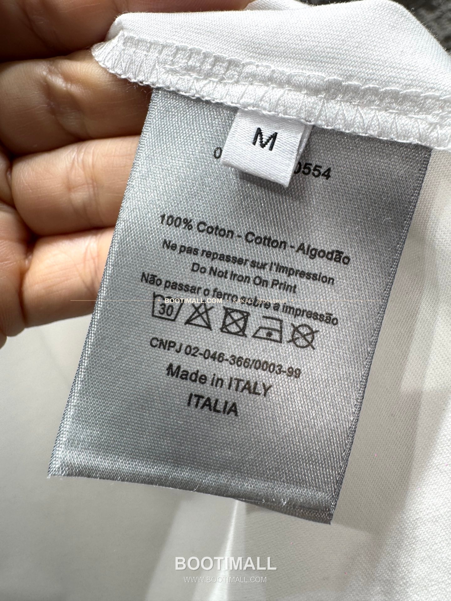 디올 2026SS 코튼 Hello Sorrow 프린트 레귤러핏 반팔 티셔츠 Dior 2026 SS Cotton Hello Sorrow Print Regular Fit Short Sleeve T-Shirt XL26020 8