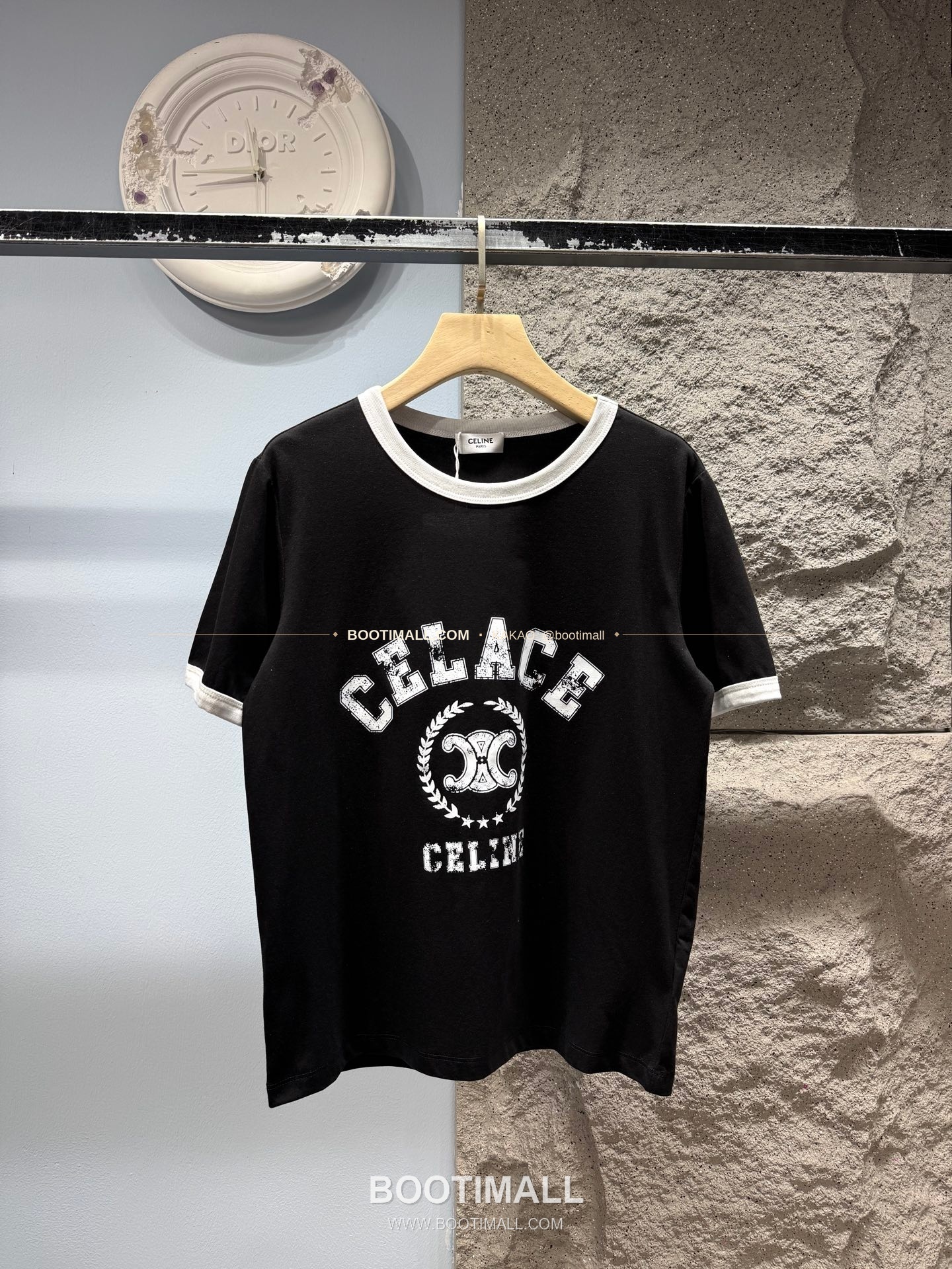 셀린느 2026SS 소로나 로고프린트 레귤러핏 반팔 티셔츠 Celine 2026 SS Sorona Logo Print Regular Fit Short Sleeve T-Shirt XYN37 1