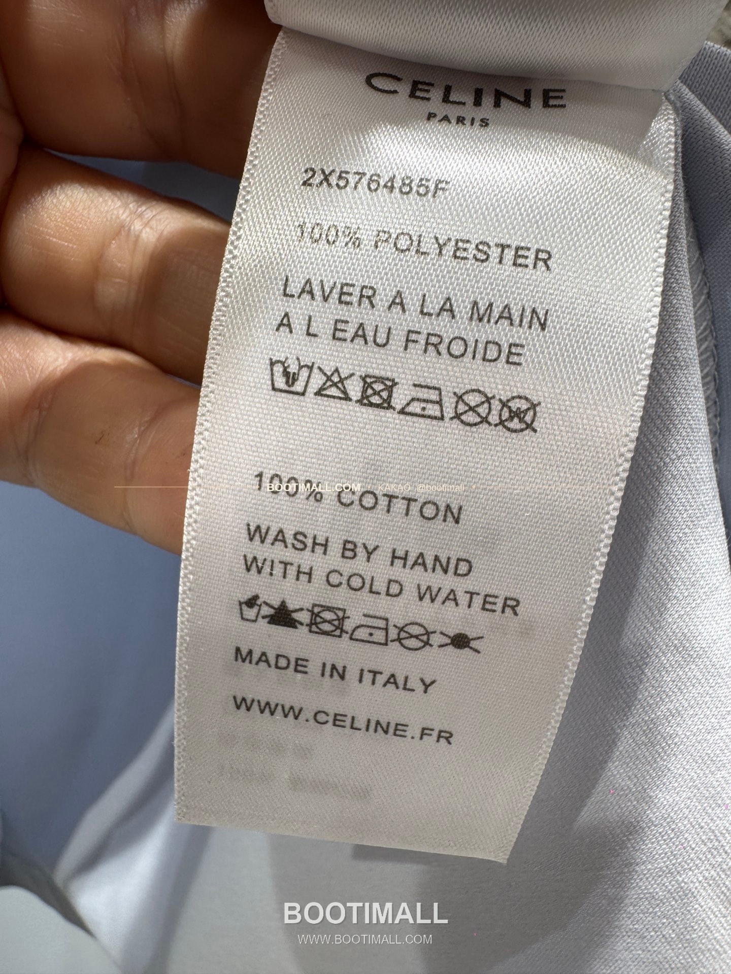 셀린느 2026SS 소로나 로고프린트 레귤러핏 반팔 티셔츠 Celine 2026 SS Sorona Logo Print Regular Fit Short Sleeve T-Shirt XYN37 8