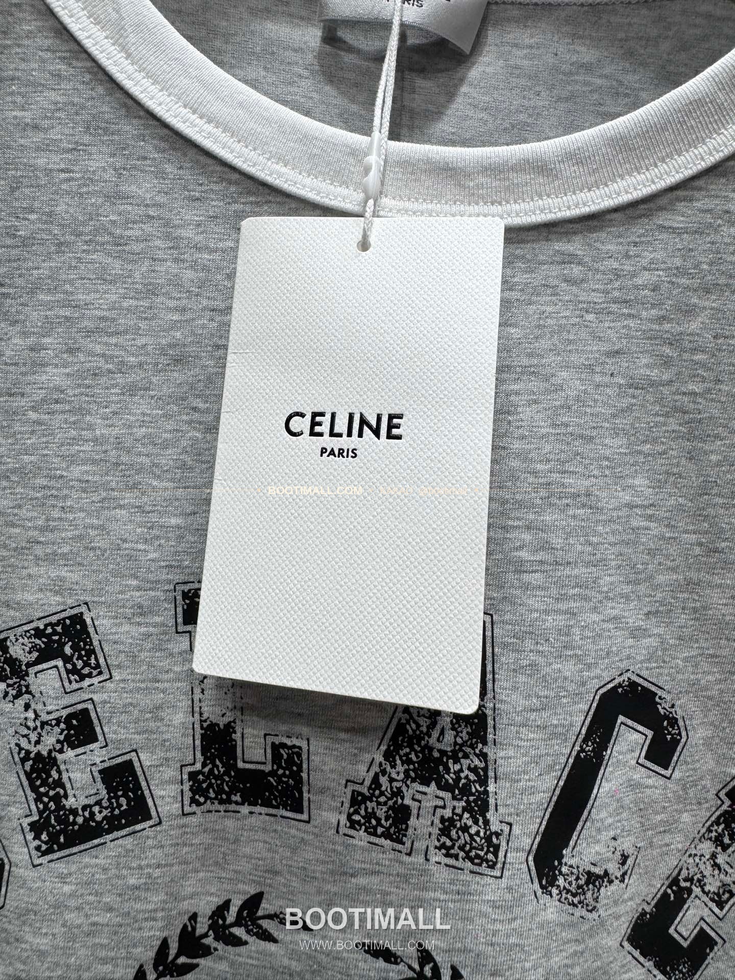 셀린느 2026SS 소로나 로고프린트 레귤러핏 반팔 티셔츠 Celine 2026 SS Sorona Logo Print Regular Fit Short Sleeve T-Shirt XYN37 7