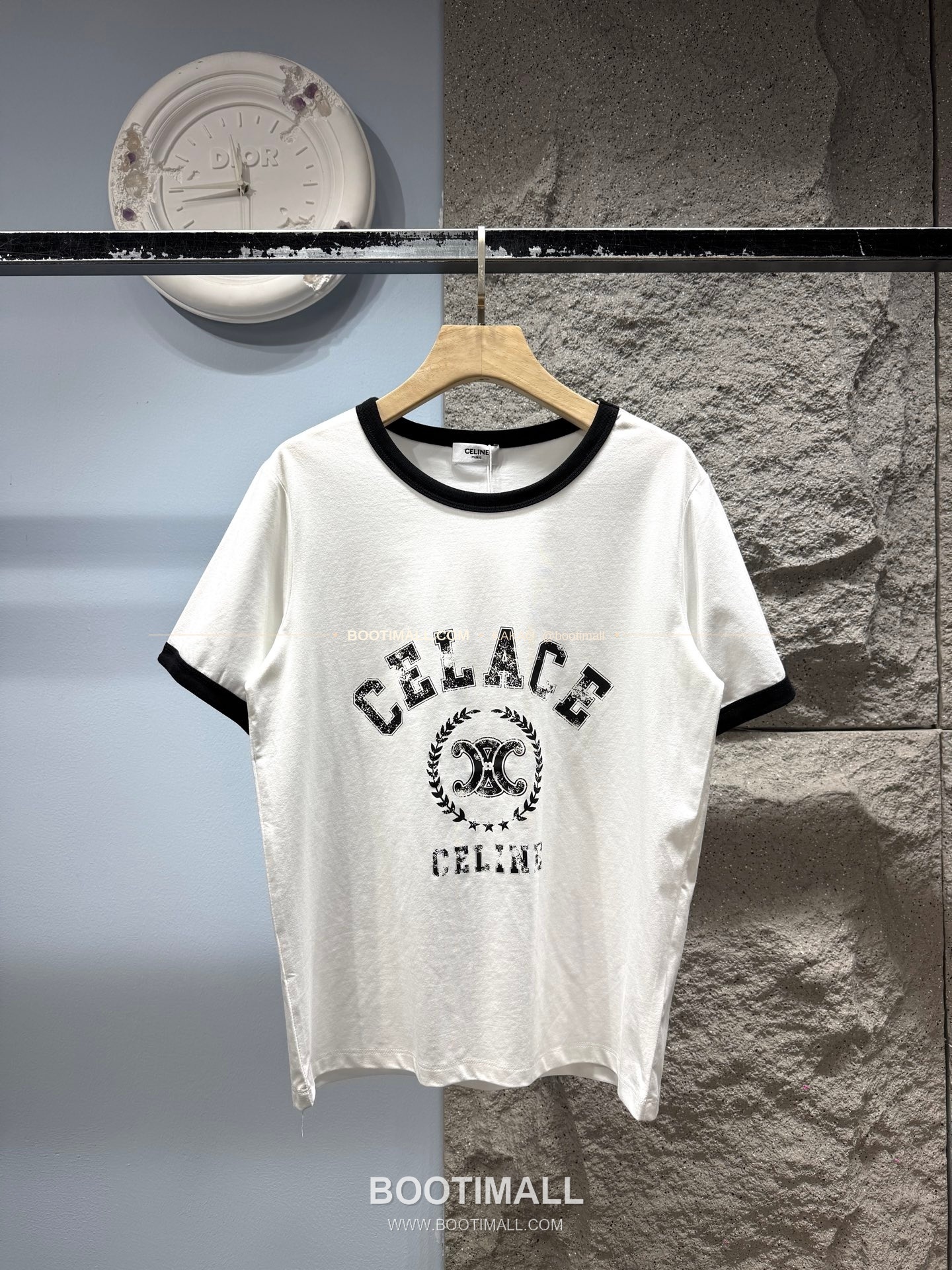 셀린느 2026SS 소로나 로고프린트 레귤러핏 반팔 티셔츠 Celine 2026 SS Sorona Logo Print Regular Fit Short Sleeve T-Shirt XYN37 1