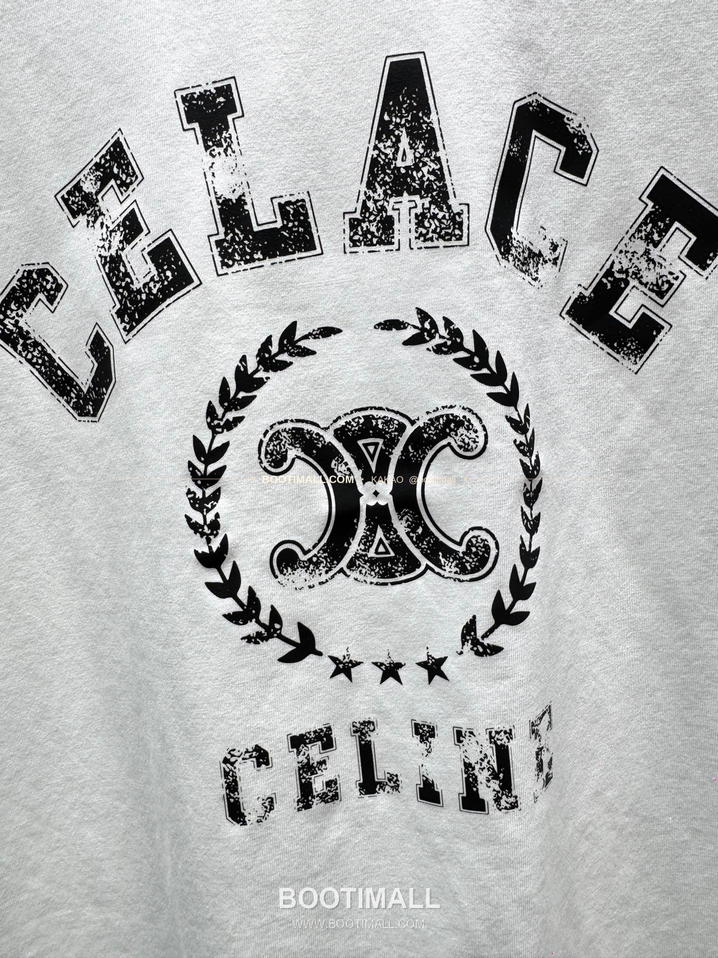 셀린느 2026SS 소로나 로고프린트 레귤러핏 반팔 티셔츠 Celine 2026 SS Sorona Logo Print Regular Fit Short Sleeve T-Shirt XYN37 4