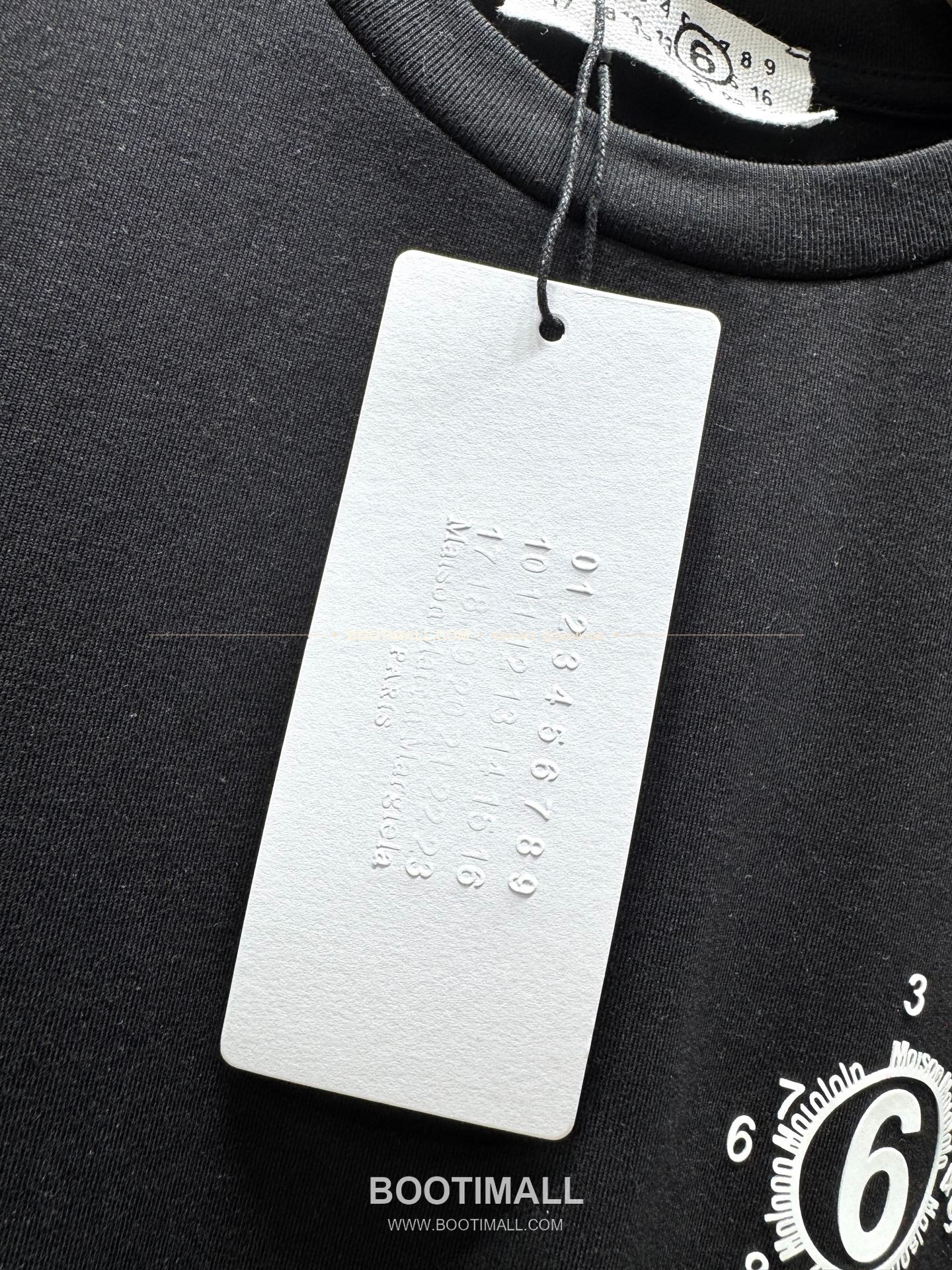 메종마르지엘라 2026SS 소로나 넘버프린트 레귤러핏 반팔 티셔츠 Maison Margiela 2026 SS Sorona Number Print Regular Fit Short Sleeve T-Shirt XYN36 6