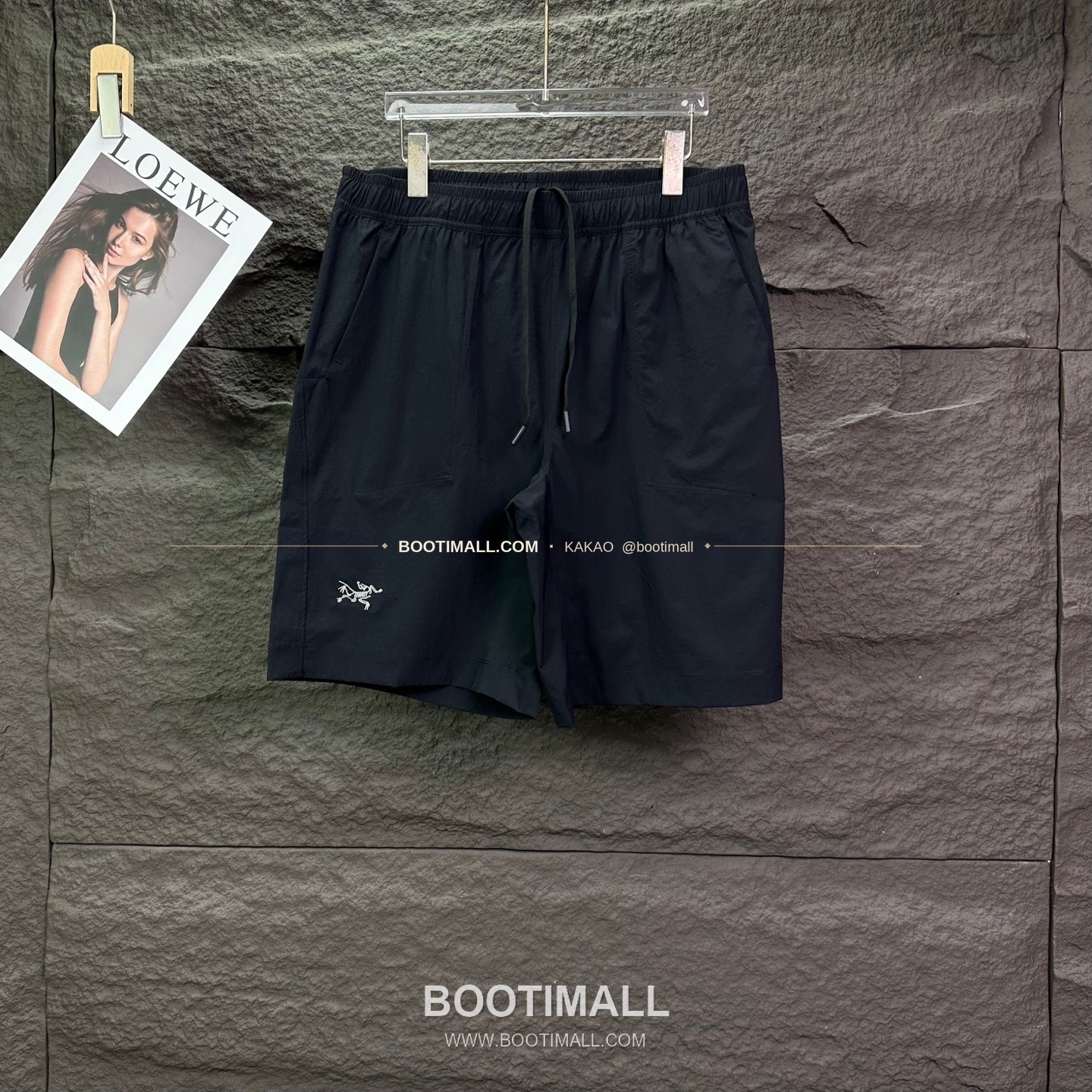 아크테릭스 2026SS 폴리에스터 기능성 로고자수 루즈핏 쇼츠 Arc'teryx 2026 SS Polyester Functional Logo Embroidery Loose Fit Shorts 1