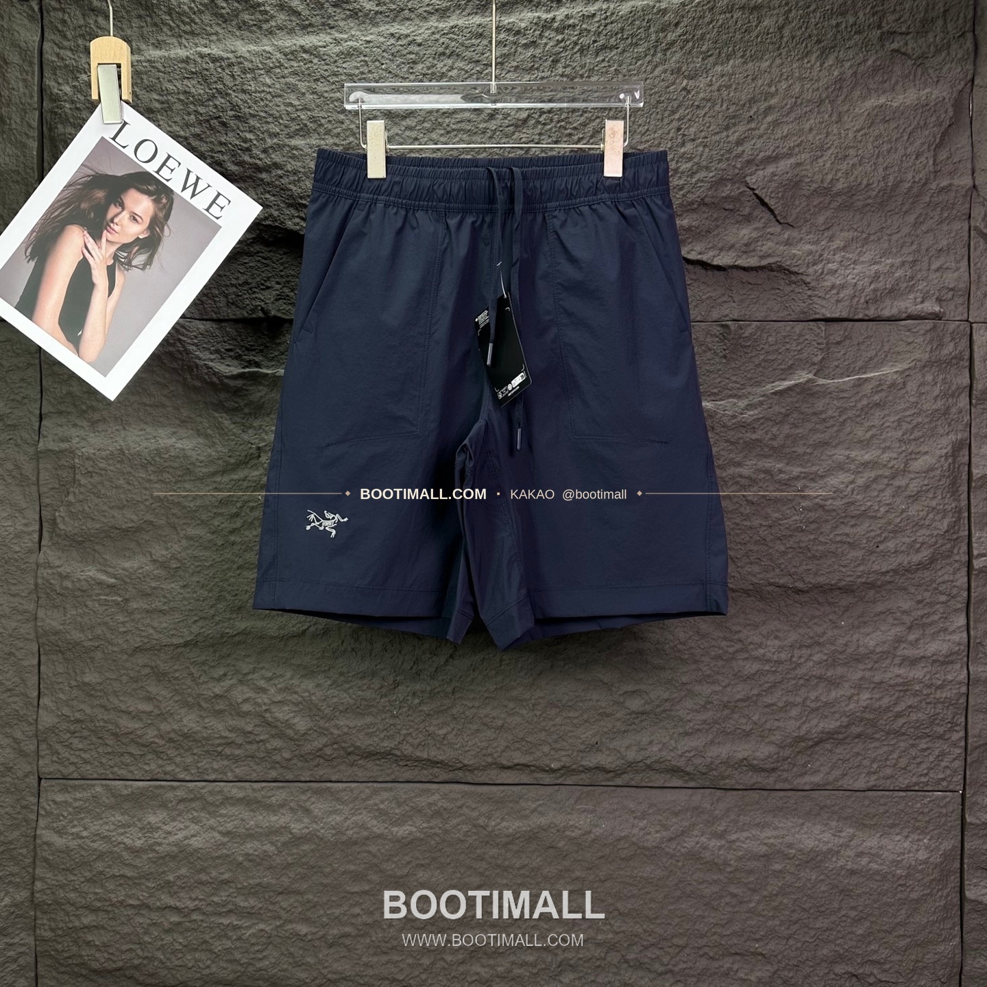 아크테릭스 2026SS 폴리에스터 기능성 로고자수 루즈핏 쇼츠 Arc'teryx 2026 SS Polyester Functional Logo Embroidery Loose Fit Shorts 1