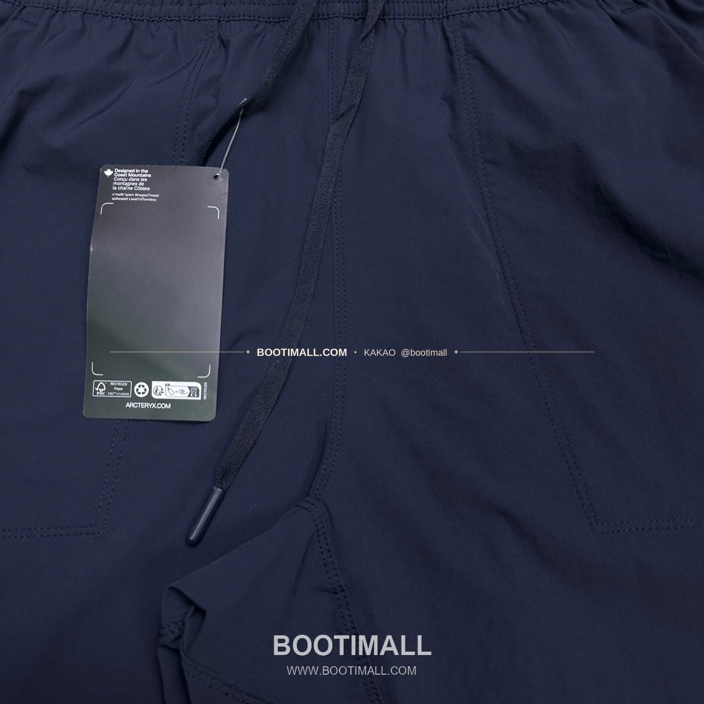 아크테릭스 2026SS 폴리에스터 기능성 로고자수 루즈핏 쇼츠 Arc'teryx 2026 SS Polyester Functional Logo Embroidery Loose Fit Shorts 5