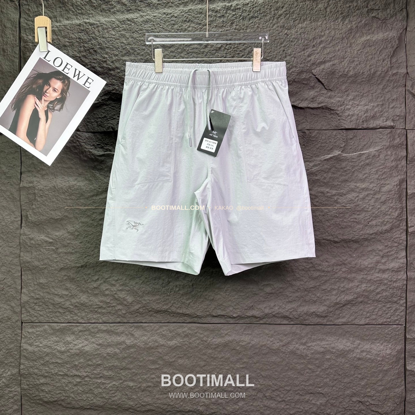 아크테릭스 2026SS 폴리에스터 기능성 로고자수 루즈핏 쇼츠 Arc'teryx 2026 SS Polyester Functional Logo Embroidery Loose Fit Shorts 1