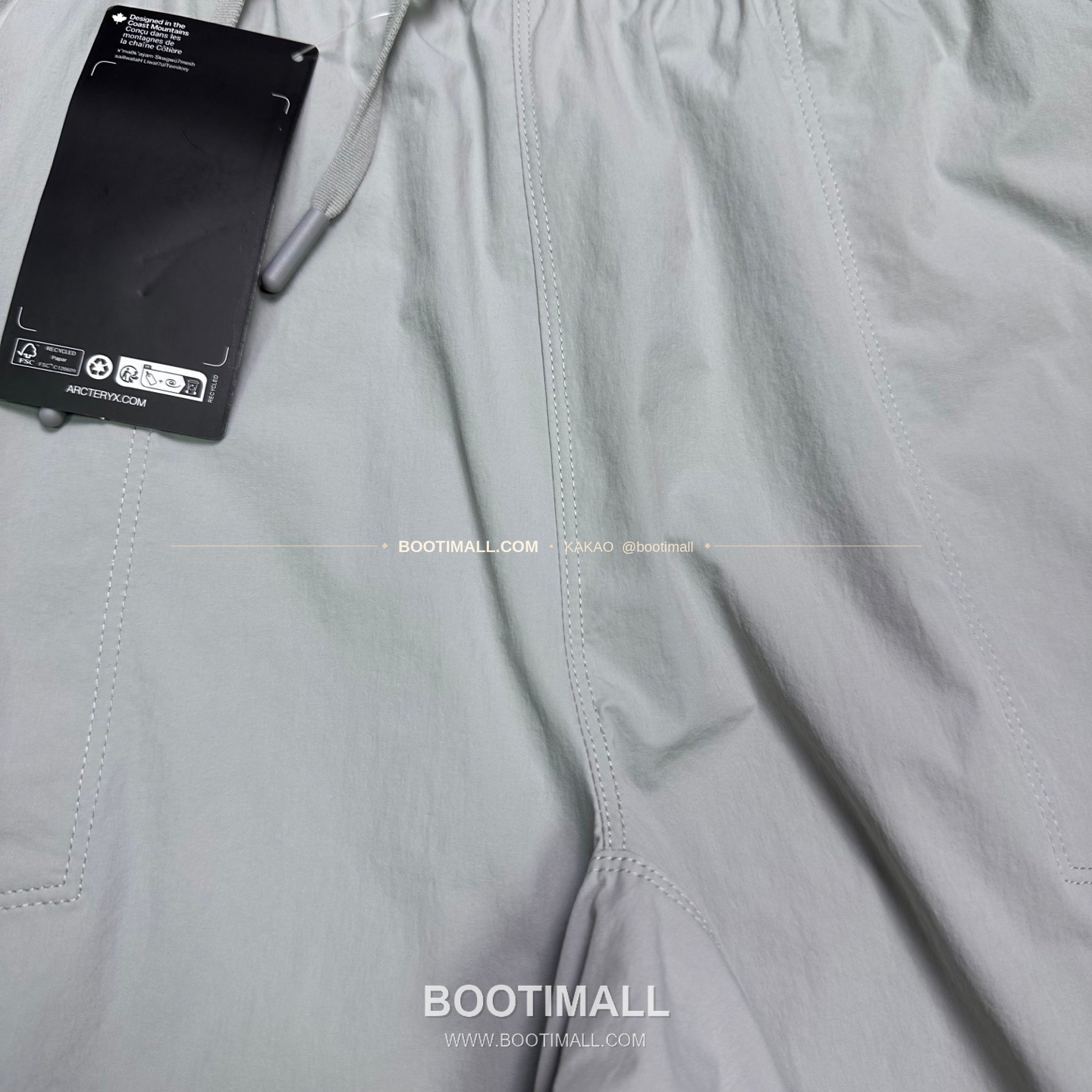 아크테릭스 2026SS 폴리에스터 기능성 로고자수 루즈핏 쇼츠 Arc'teryx 2026 SS Polyester Functional Logo Embroidery Loose Fit Shorts 5