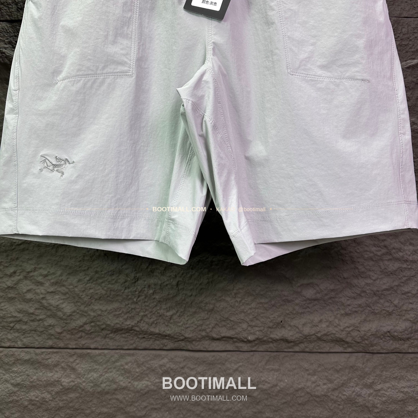 아크테릭스 2026SS 폴리에스터 기능성 로고자수 루즈핏 쇼츠 Arc'teryx 2026 SS Polyester Functional Logo Embroidery Loose Fit Shorts 6