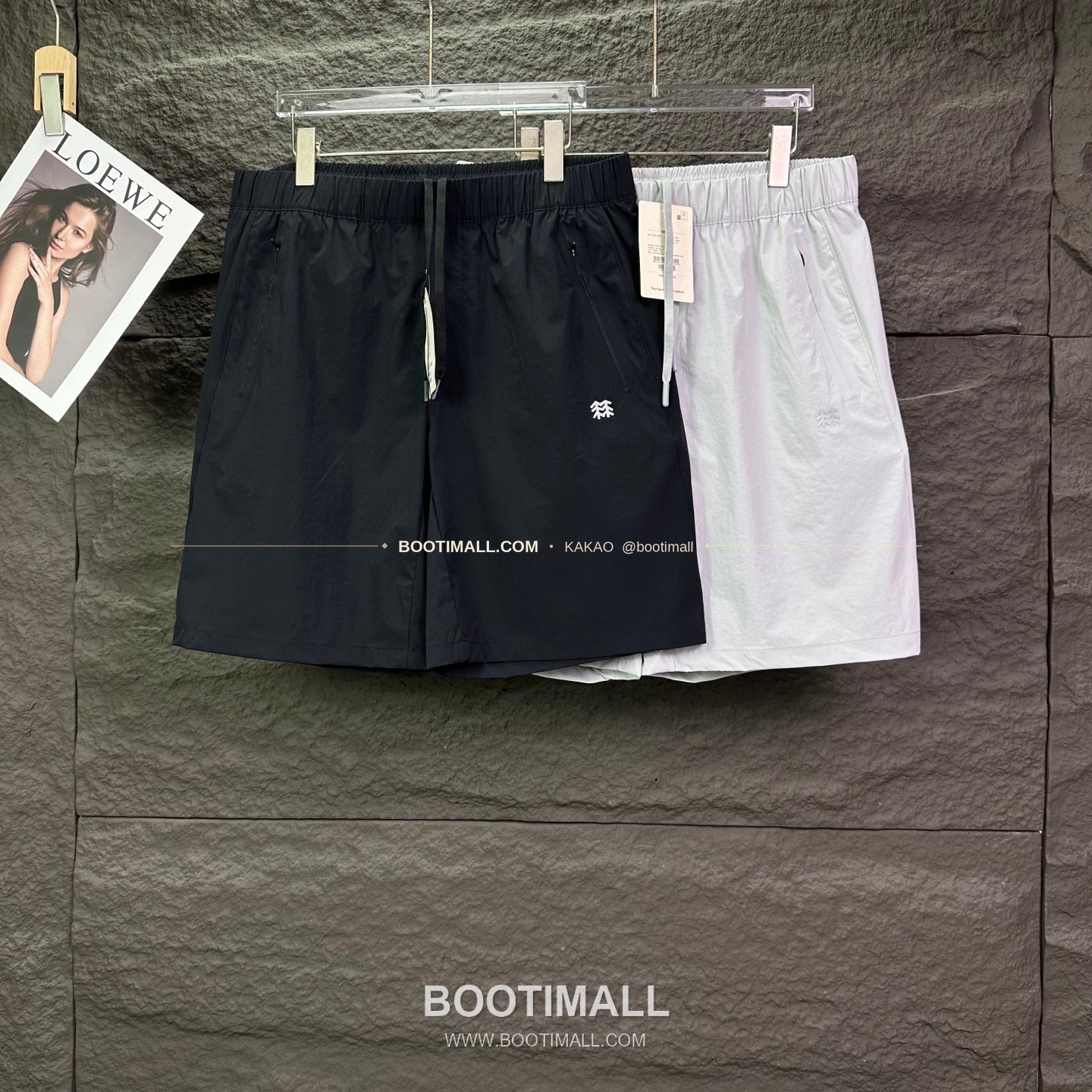 코오롱 2026SS 폴리에스터 기능성 트리로고 멀티포켓 루즈핏 집업 쇼츠 Kolon Sport 2026 SS Polyester Functional Tree Logo Multi Pocket Loose Fit Zip Shorts 9