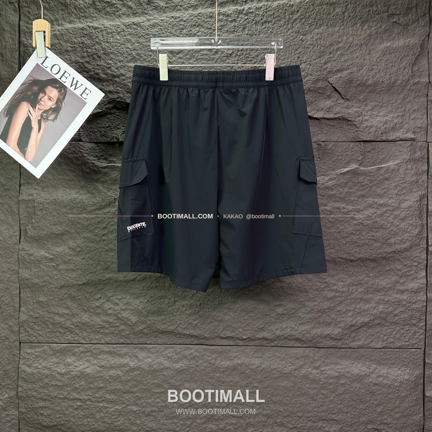 데상트 2026SS 폴리에스터 기능성 로고패치 멀티포켓 루즈핏 집업 쇼츠 Descente 2026 SS Polyester Functional Logo Patch Multi Pocket Loose Fit Zip Shorts 2