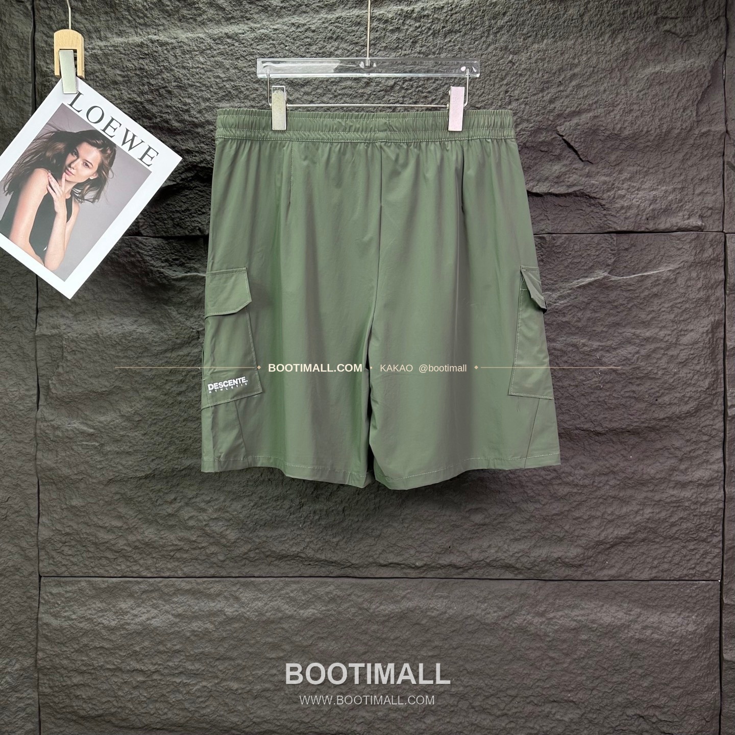 데상트 2026SS 폴리에스터 기능성 로고패치 멀티포켓 루즈핏 집업 쇼츠 Descente 2026 SS Polyester Functional Logo Patch Multi Pocket Loose Fit Zip Shorts 2