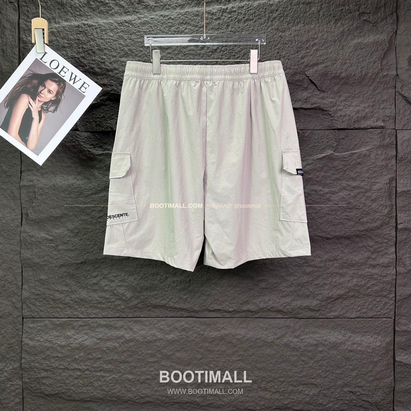 데상트 2026SS 폴리에스터 기능성 로고패치 멀티포켓 루즈핏 집업 쇼츠 Descente 2026 SS Polyester Functional Logo Patch Multi Pocket Loose Fit Zip Shorts 2