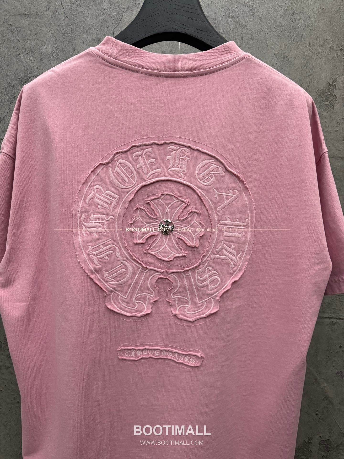 크롬하츠 2026SS 헤비코튼 크로스패치자수 루즈핏 반팔 티셔츠 Chrome Hearts 2026 SS Heavy Cotton Cross Patch Embroidery Loose Fit Short Sleeve T-Shirt 26-2055 7