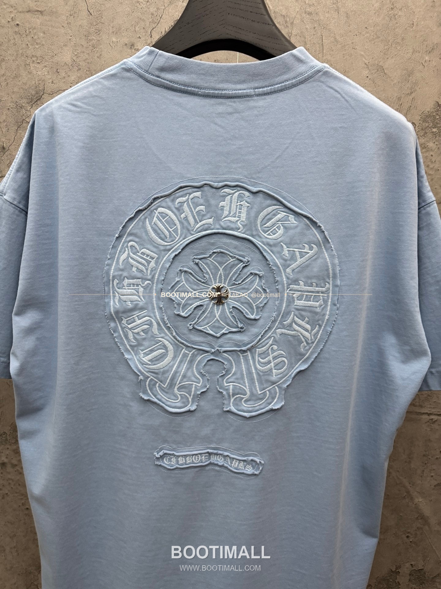 크롬하츠 2026SS 헤비코튼 크로스패치자수 루즈핏 반팔 티셔츠 Chrome Hearts 2026 SS Heavy Cotton Cross Patch Embroidery Loose Fit Short Sleeve T-Shirt 26-2055 7