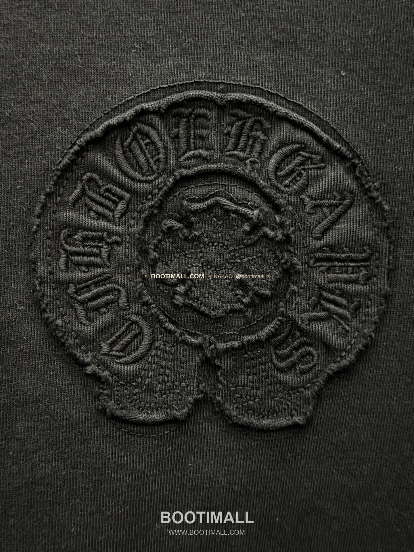 크롬하츠 2026SS 헤비코튼 크로스패치자수 루즈핏 반팔 티셔츠 Chrome Hearts 2026 SS Heavy Cotton Cross Patch Embroidery Loose Fit Short Sleeve T-Shirt 26-2055 6