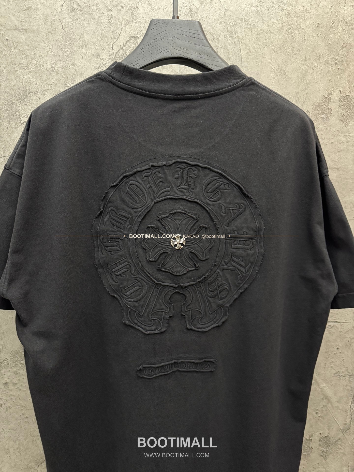 크롬하츠 2026SS 헤비코튼 크로스패치자수 루즈핏 반팔 티셔츠 Chrome Hearts 2026 SS Heavy Cotton Cross Patch Embroidery Loose Fit Short Sleeve T-Shirt 26-2055 7