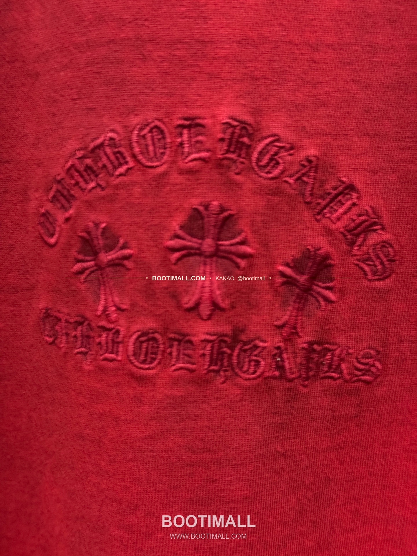 크롬하츠 2026SS 헤비코튼 패치자수 워시드 루즈핏 반팔 티셔츠 Chrome Hearts 2026 SS Heavy Cotton Patch Embroidery Washed Loose Fit Short Sleeve T-Shirt 26-2005 6