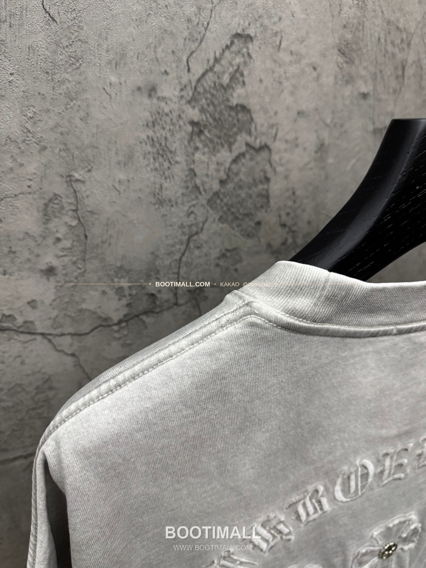 크롬하츠 2026SS 헤비코튼 패치자수 워시드 루즈핏 반팔 티셔츠 Chrome Hearts 2026 SS Heavy Cotton Patch Embroidery Washed Loose Fit Short Sleeve T-Shirt 26-2005 9