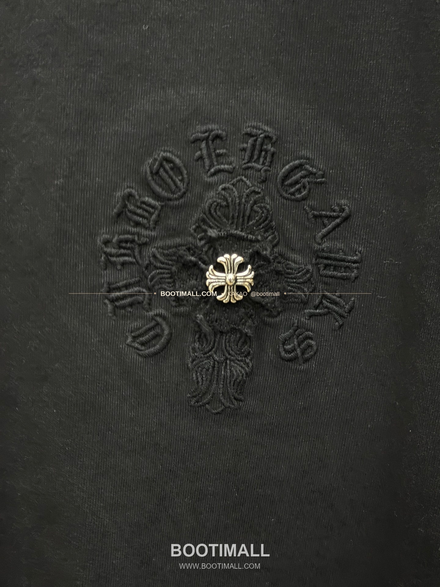 크롬하츠 2026SS 헤비코튼 패치자수 워시드 루즈핏 반팔 티셔츠 Chrome Hearts 2026 SS Heavy Cotton Patch Embroidery Washed Loose Fit Short Sleeve T-Shirt 26-2035 6