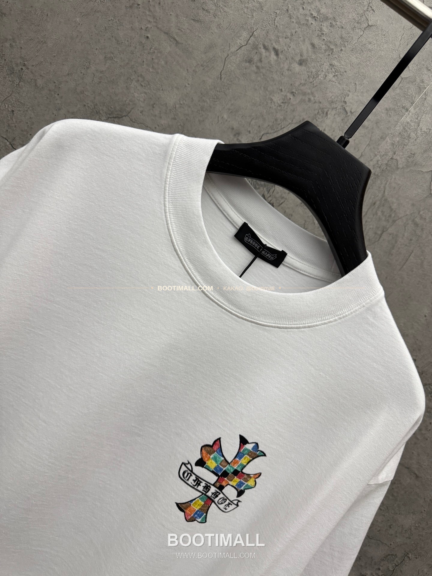 크롬하츠 2026SS 헤비코튼 페인팅프린트 루즈핏 반팔 티셔츠 Chrome Hearts 2026 SS Heavy Cotton Painting Print Loose Fit Short Sleeve T-Shirt 26-2067 3