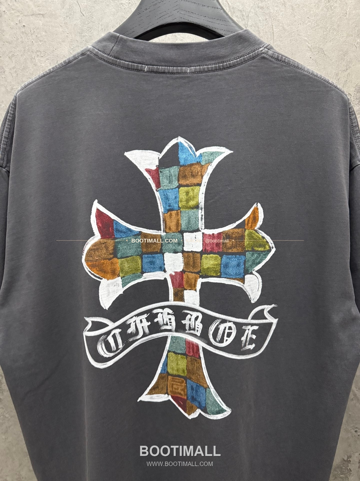 크롬하츠 2026SS 헤비코튼 페인팅프린트 루즈핏 반팔 티셔츠 Chrome Hearts 2026 SS Heavy Cotton Painting Print Loose Fit Short Sleeve T-Shirt 26-2067 7